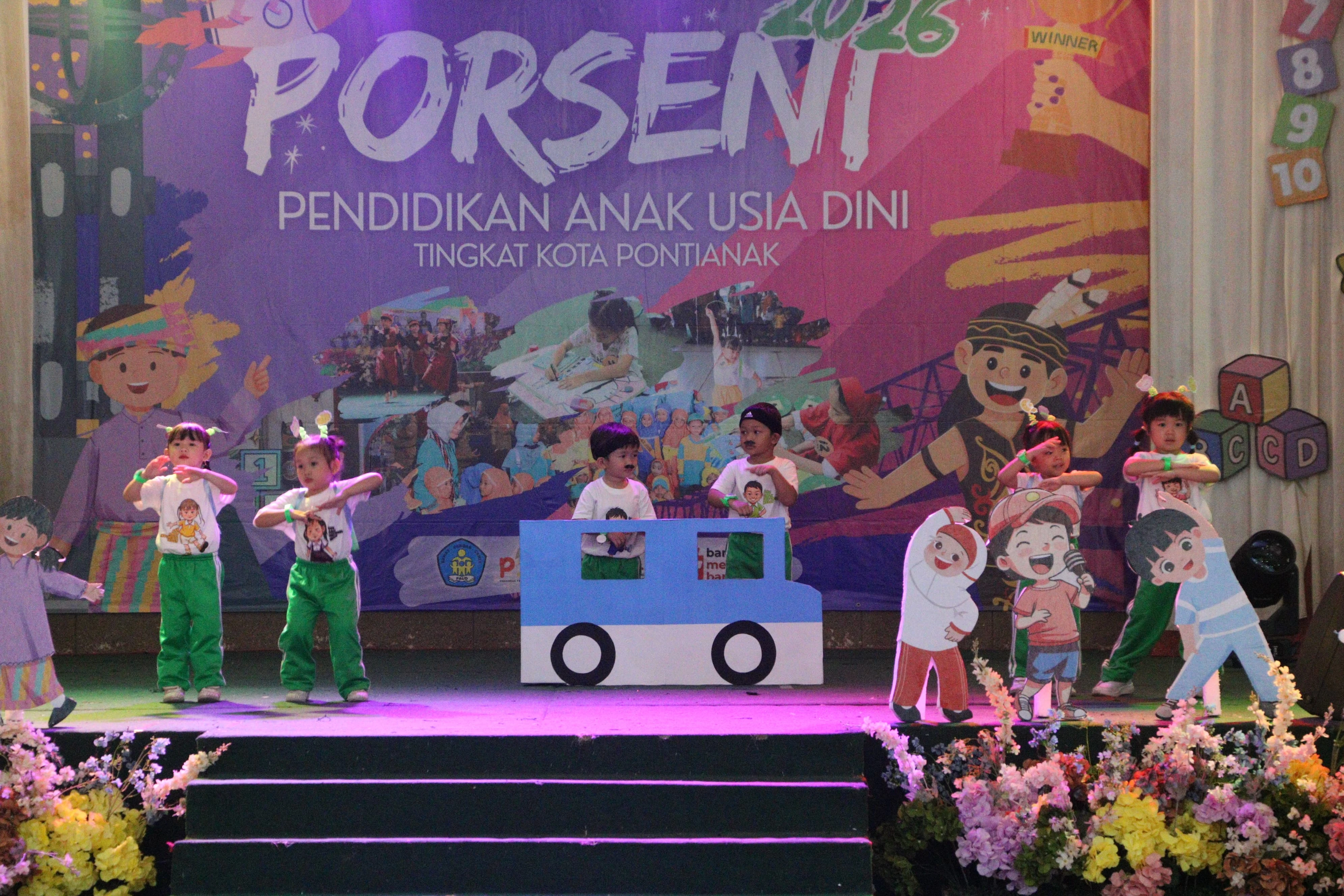 Porseni PAUD Wujudkan Generasi Sehat dan Berkarakter