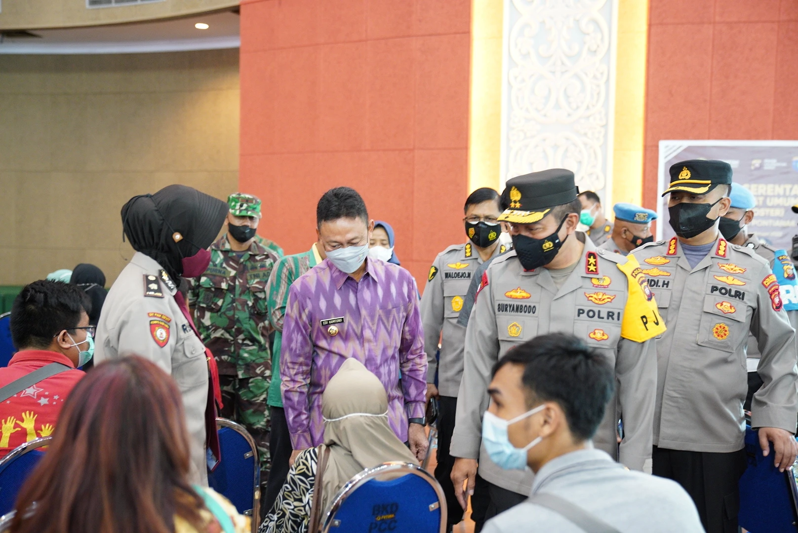 Wako Edi Kamtono : Capaian Vaksinasi 90,26 persen, Gencarkan V1, V2 dan Booster