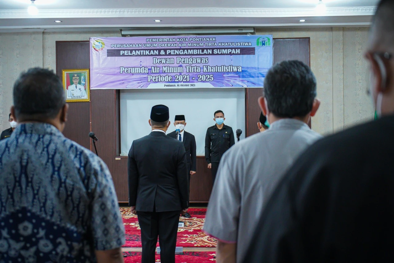 Wako Edi Minta PDAM Tekan Kebocoran Di Bawah 30 persen