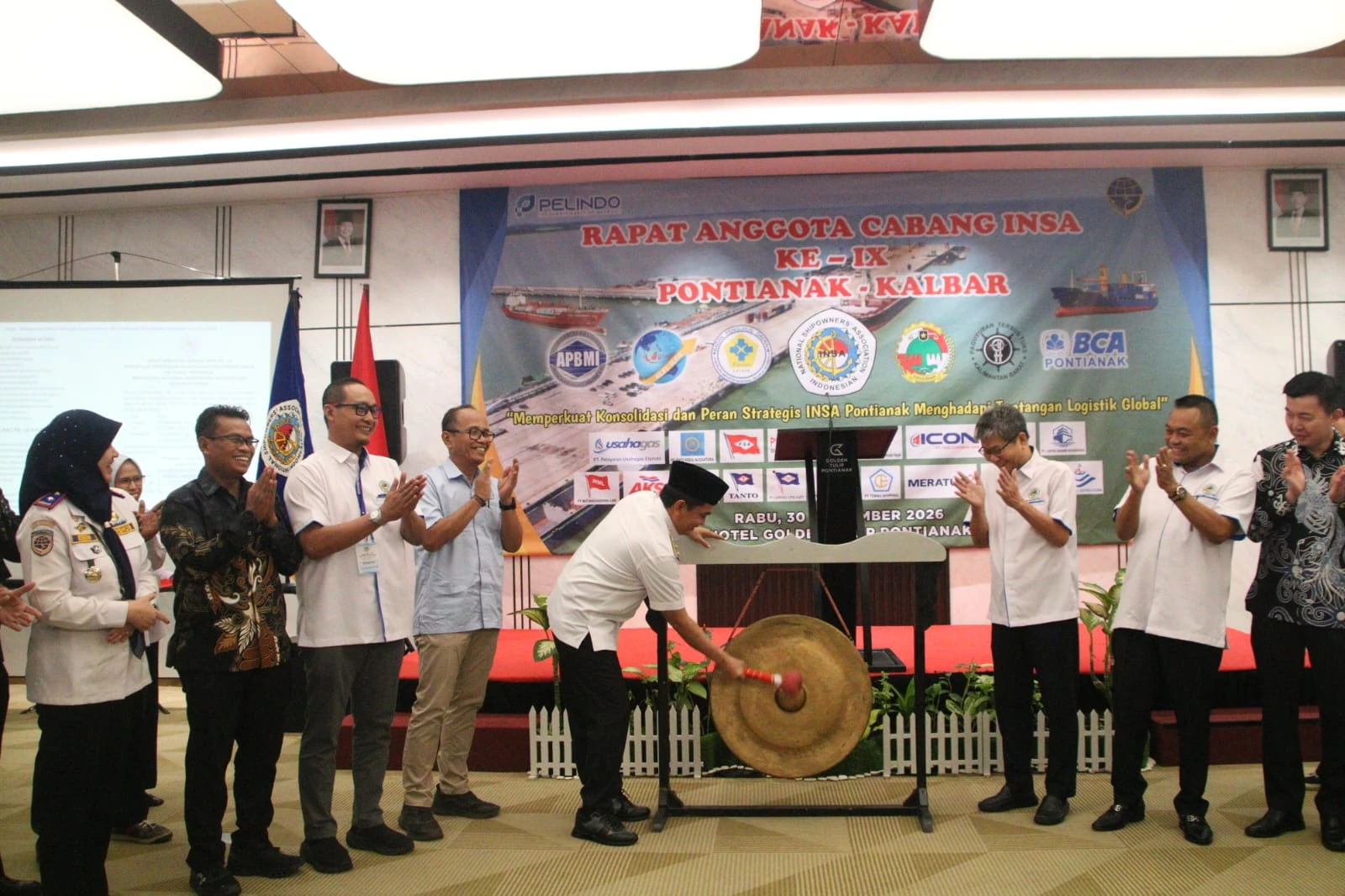 Bahasan Dorong INSA Perkuat Konektivitas Laut dan Logistik Pontianak