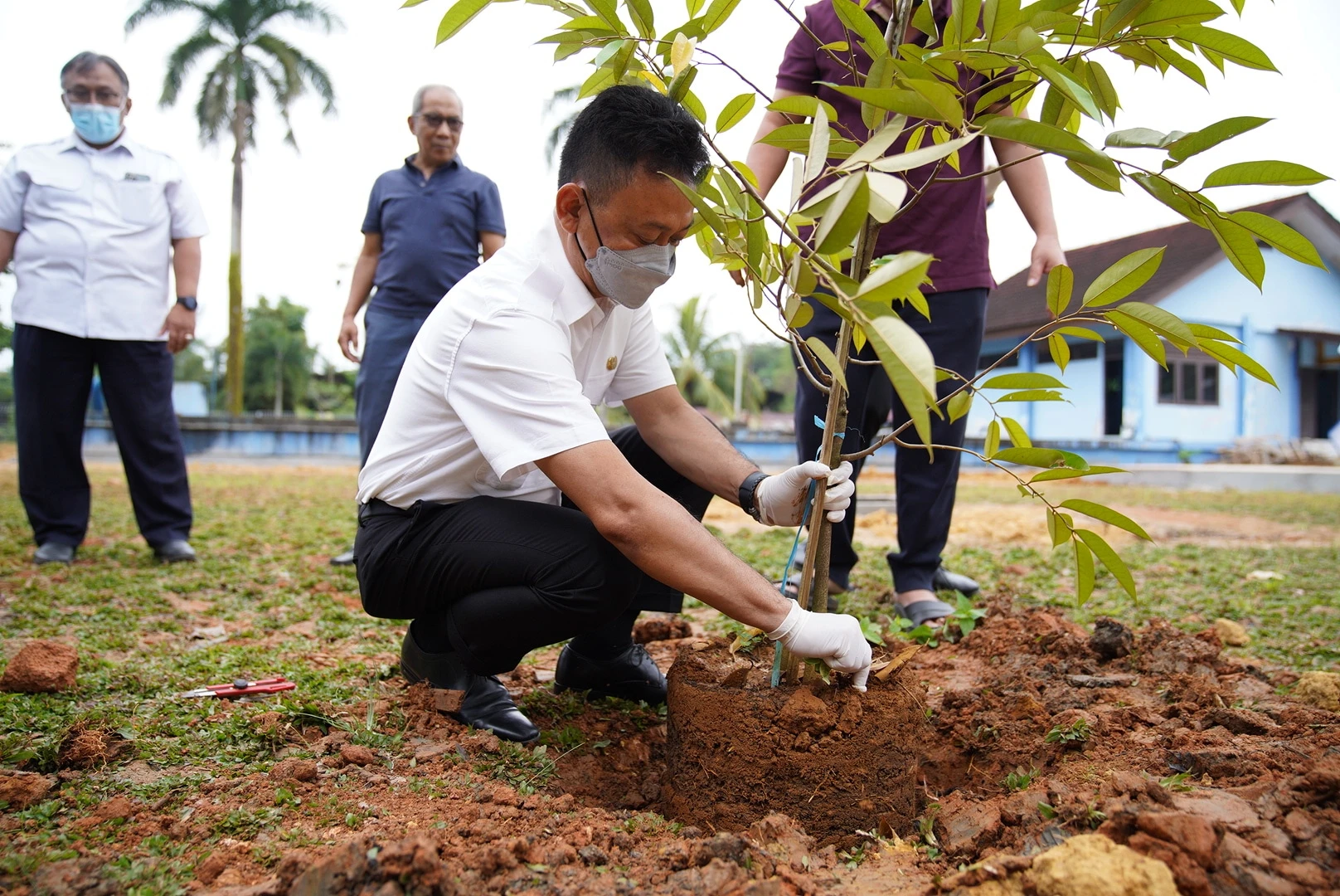 Taman Labirin di Booster Pramuka