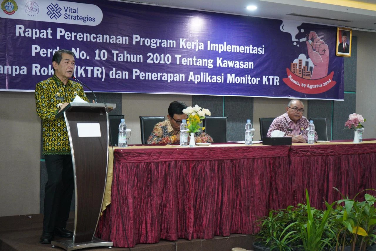 Pontianak Ranking Tiga Nasional Kepatuhan KTR