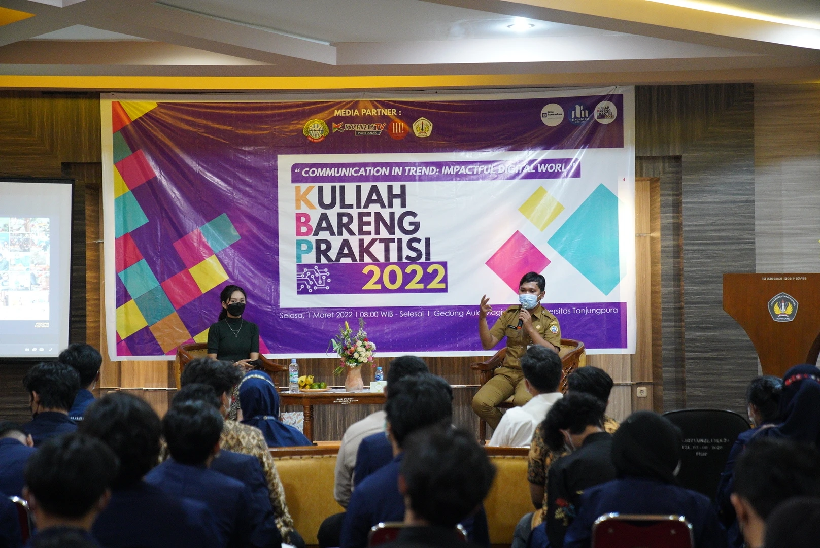 Pranata Humas Pemkot Pontianak Berbagi Pengalaman dengan Mahasiswa Untan