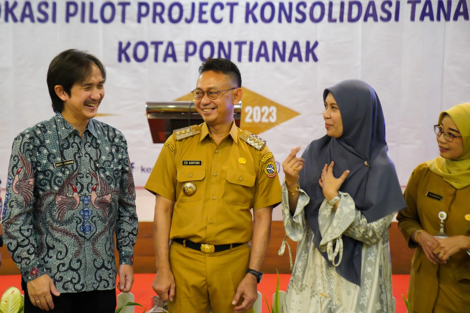 Bansir Laut Jadi Pilot Project Konsolidasi Tanah oleh ATR/BPN