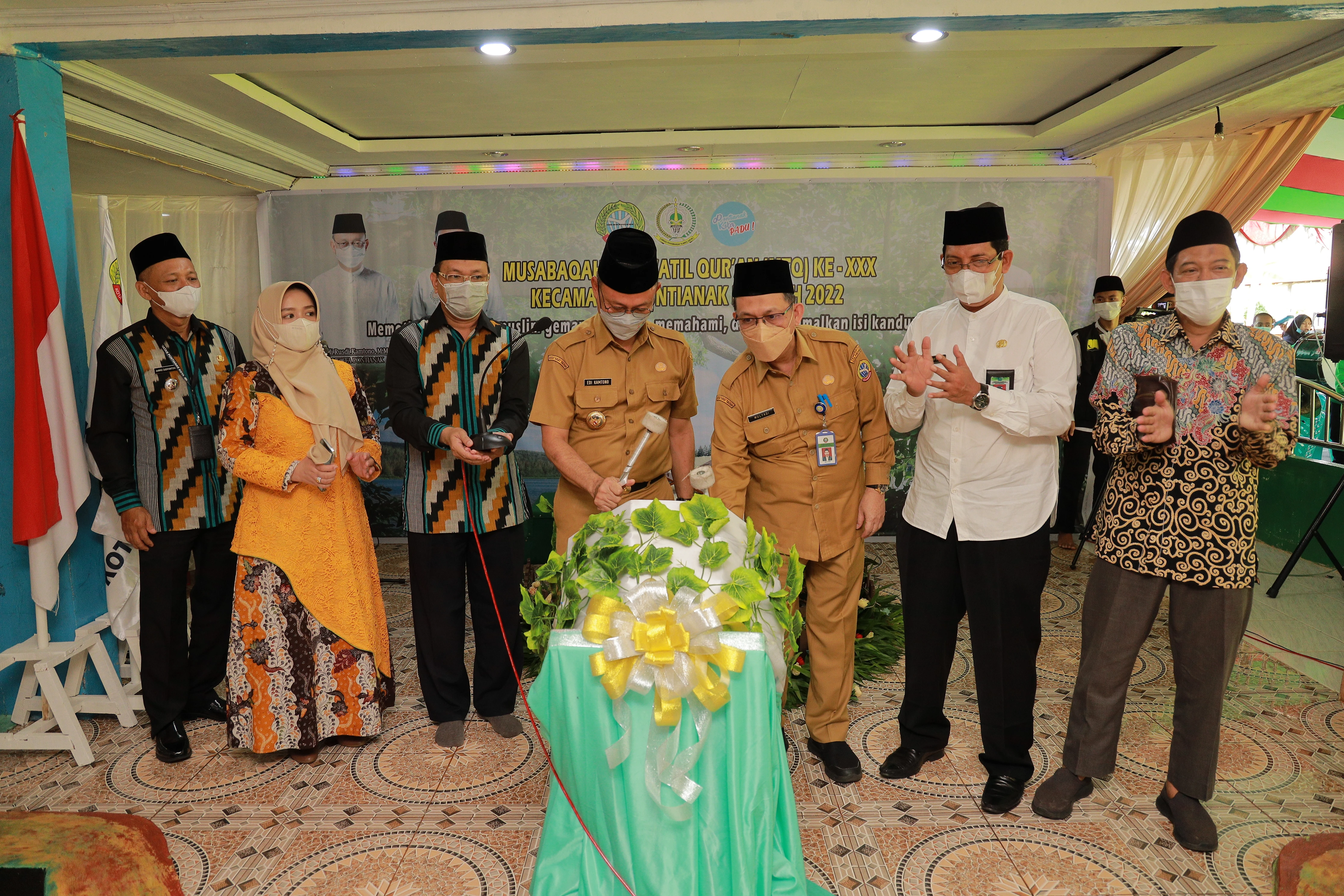 Buka MTQ XXX Pontianak Kota, Edi Harap Lahir Qori Qoriah Berprestasi