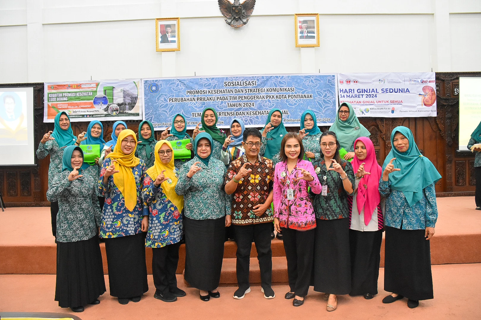 PKK Pontianak Gencar Sosialisasi Perilaku Hidup Sehat Cegah Penyakit