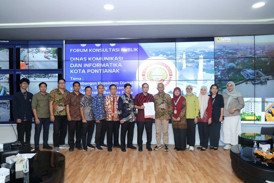 Diskominfo Pontianak Perkuat Ekosistem Digital Inklusif Berbasis Data