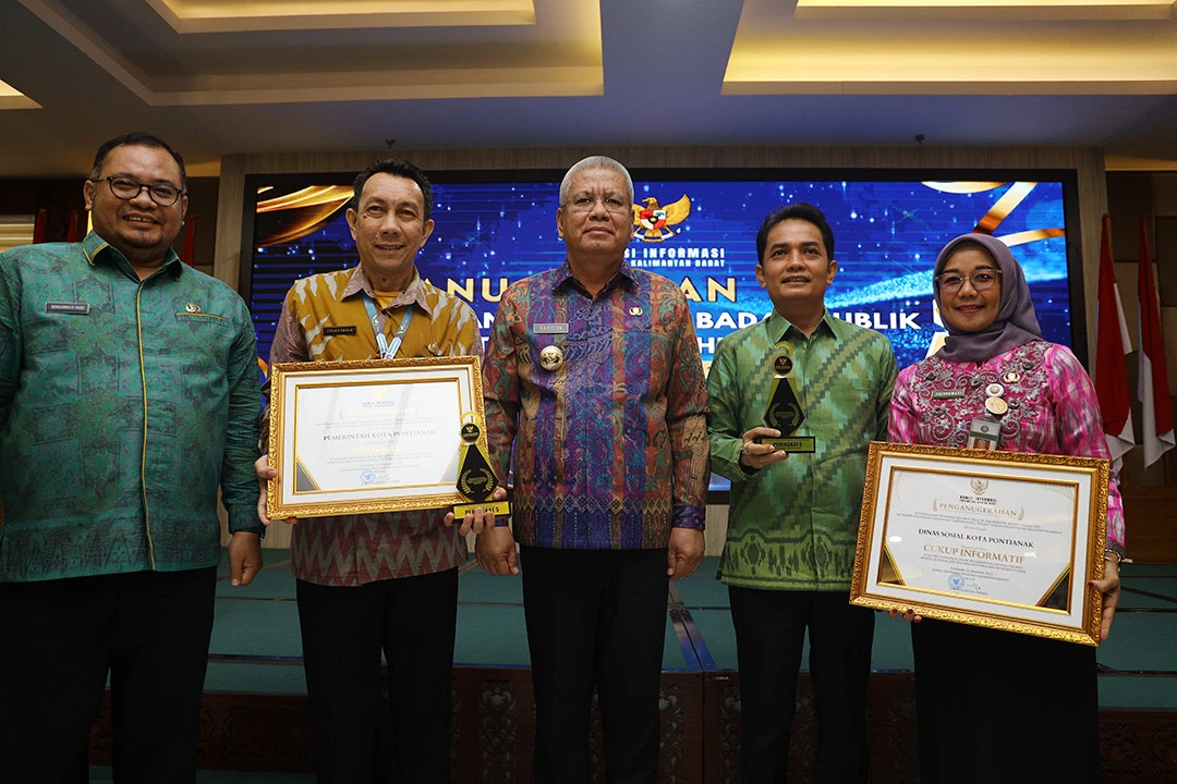 Pemkot Pontianak Komitmen Dorong Keterbukaan Informasi