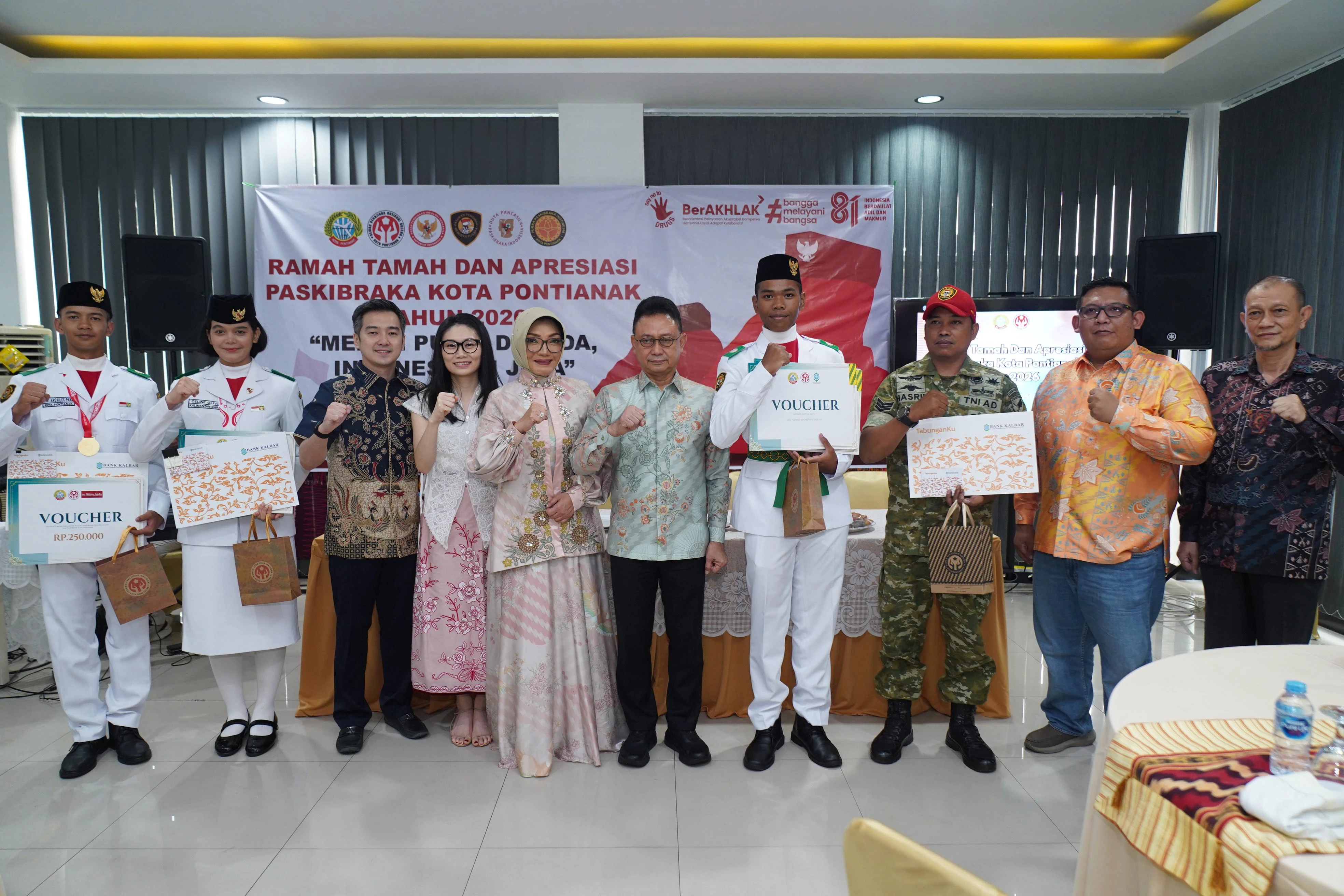 Kisah Paskibraka Pontianak Menjaga Semangat Kemerdekaan