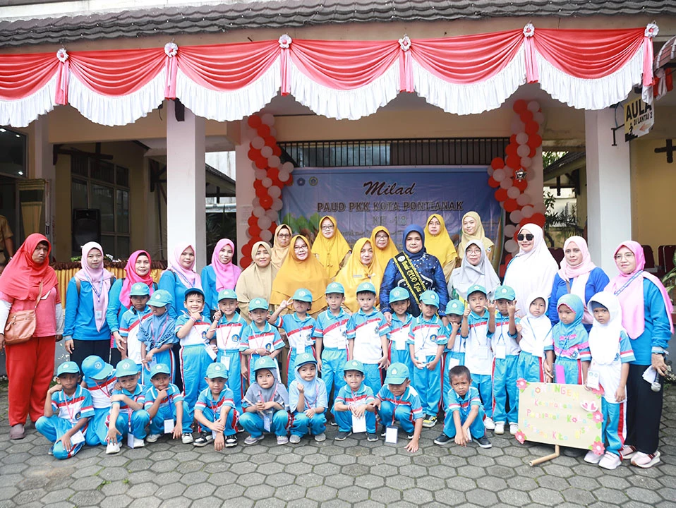 Rayakan 18 Tahun PAUD PKK Kota Pontianak
