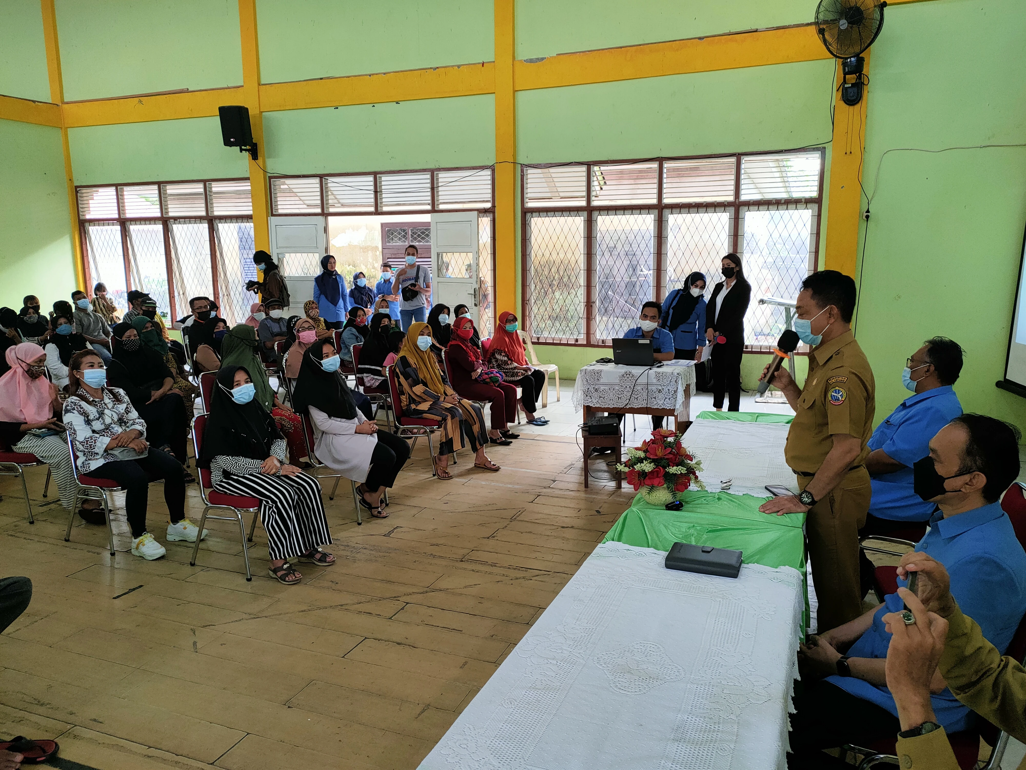 1200 KK MBR Pontianak Utara Terima Hibah Sambungan PDAM