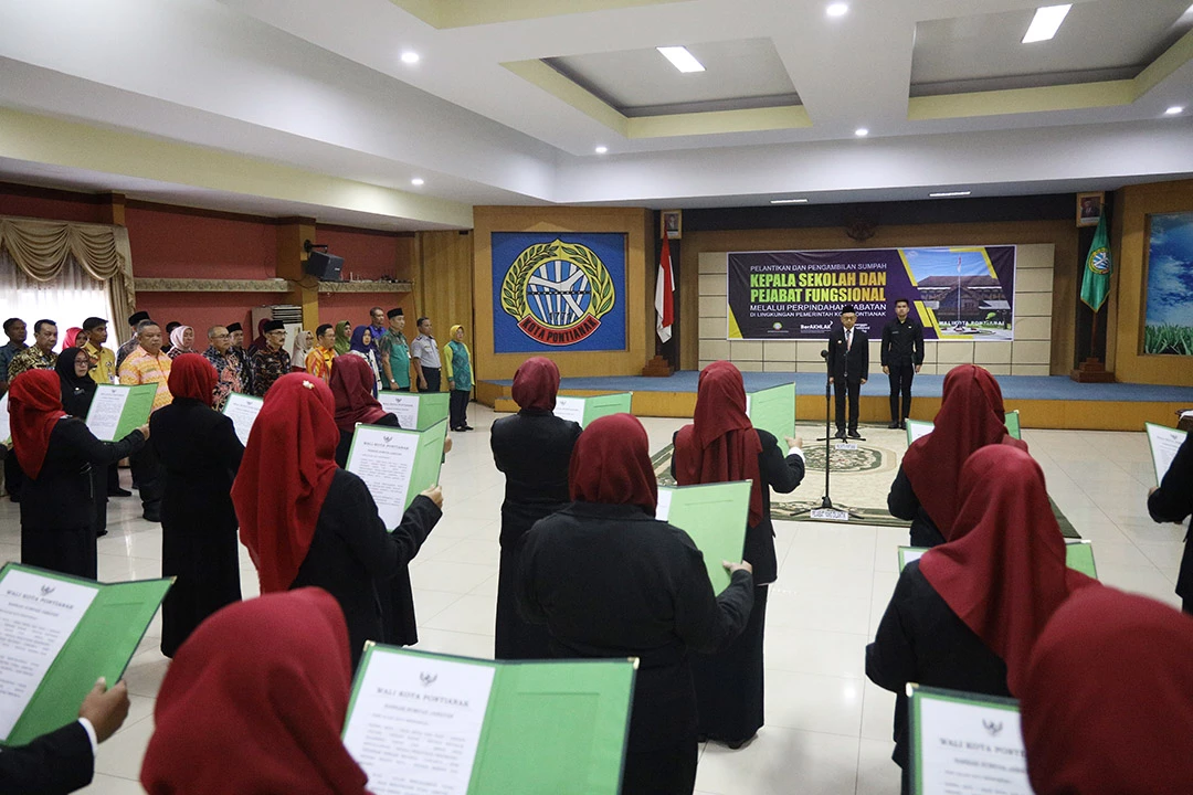 Penyegaran Organisasi, Wali Kota Lantik 31 Kepala Sekolah