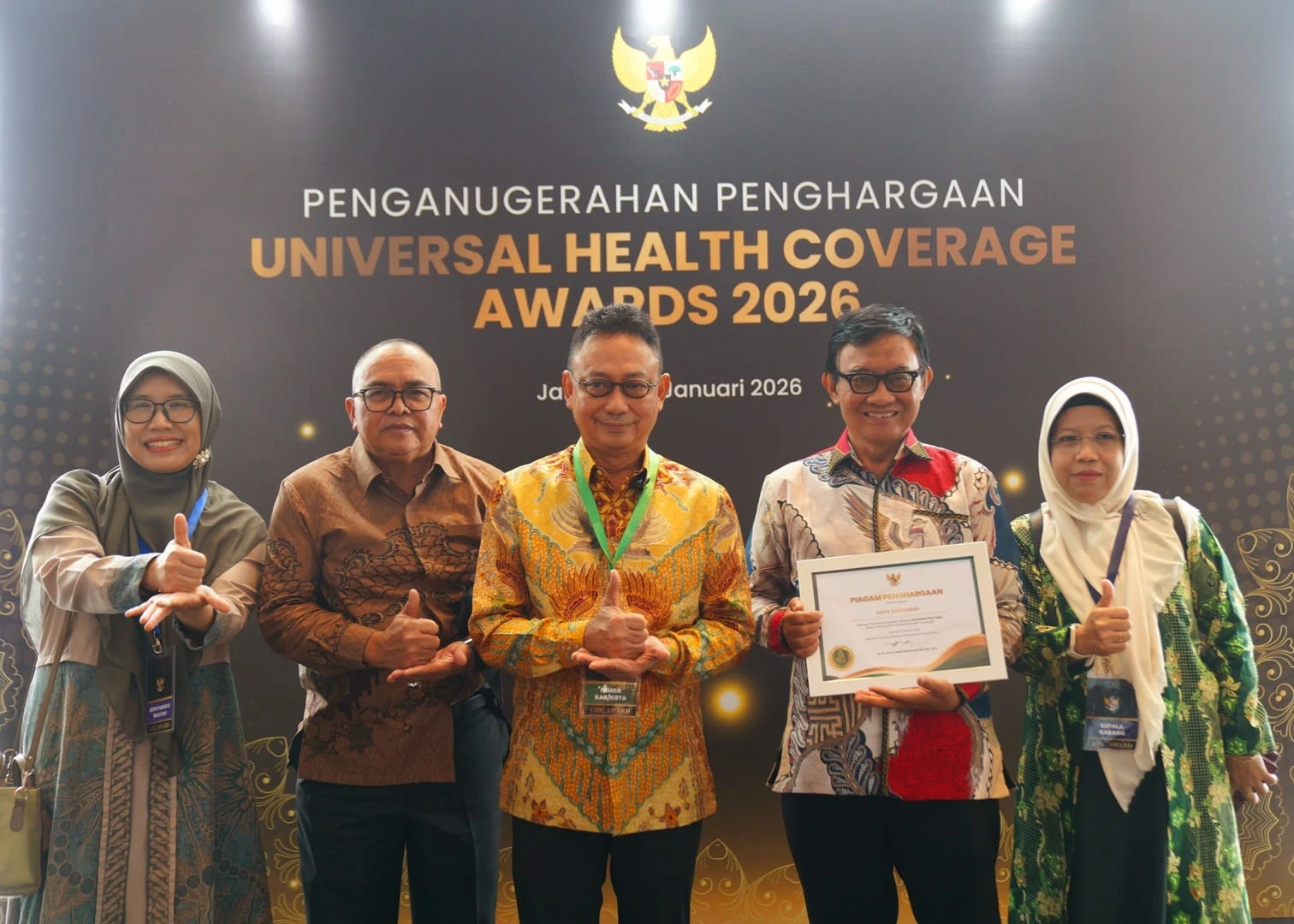Pontianak Raih Penghargaan UHC Pratama dari BPJS Kesehatan
