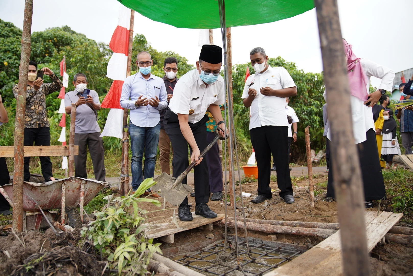 Masjid Baithul Hudri Bakal Jadi Masjid ke-347 di Pontianak
