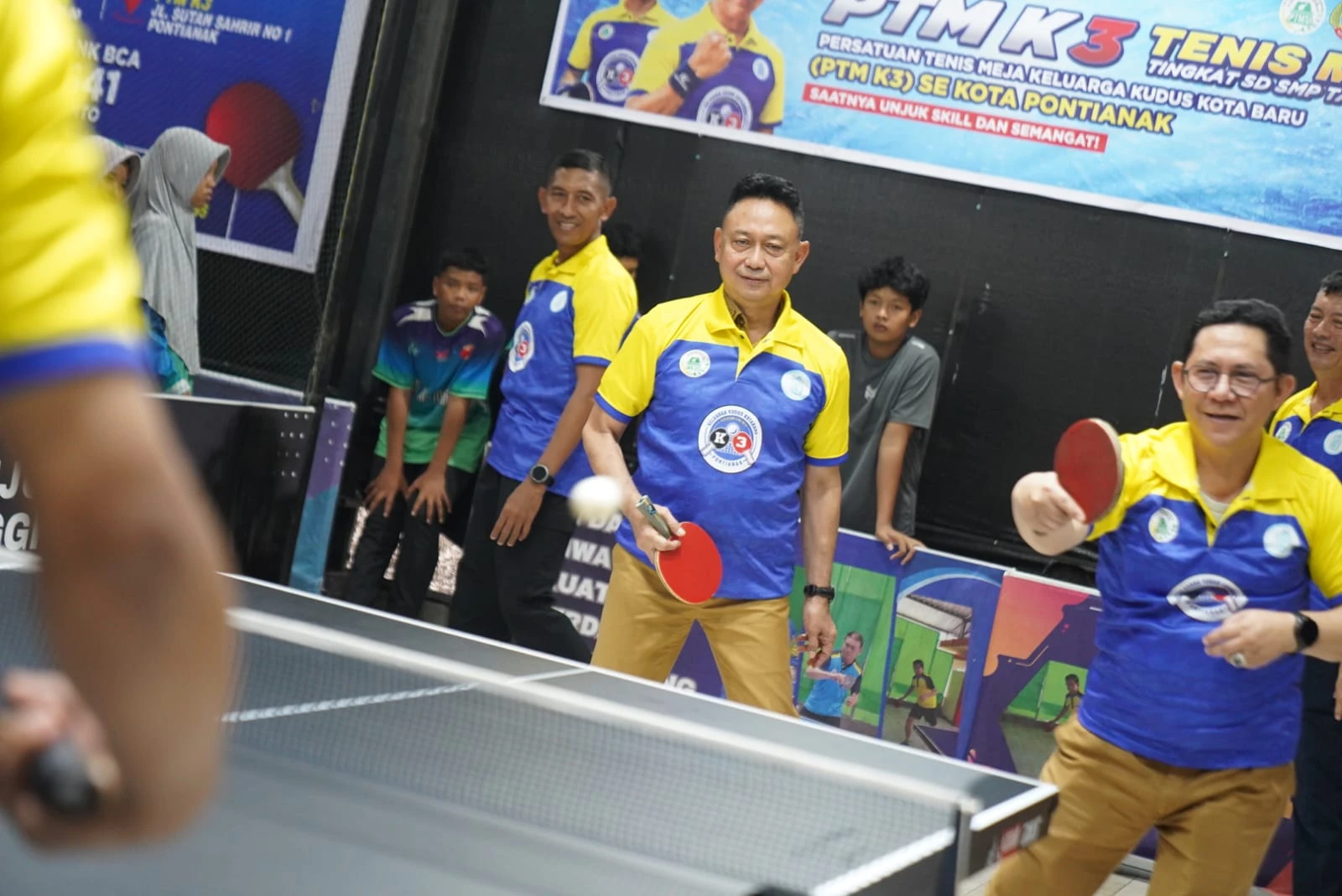 Pembukaan Kejuaraan Tenis Meja PTM K3