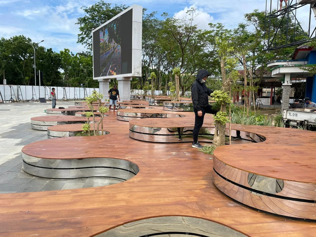 Tinjau Pekerjaan Pembangunan, Wali Kota Edi Kamtono Sebut Sudah Tercapai 100 persen