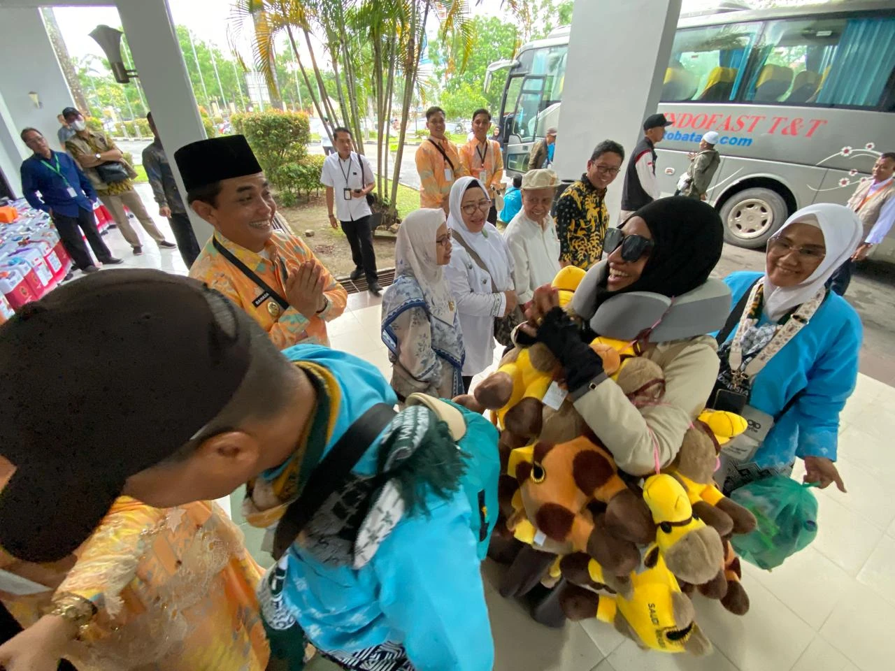 Jemaah Haji Pontianak Tiba di Batam, Bahasan: Semoga Menjadi Haji Mabrur