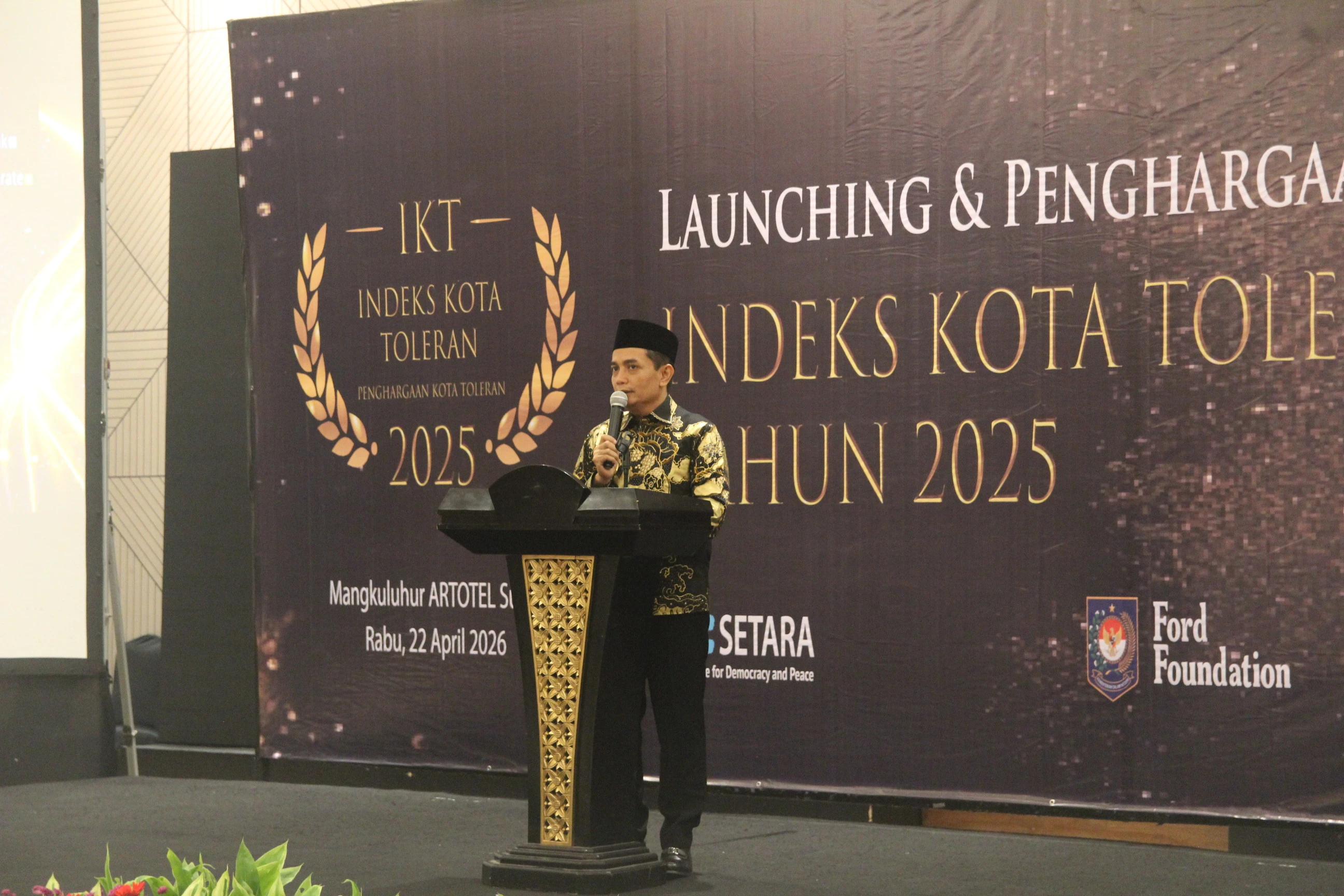 Pontianak Terbaik Zona Konsolidasi Indeks Kota Toleran