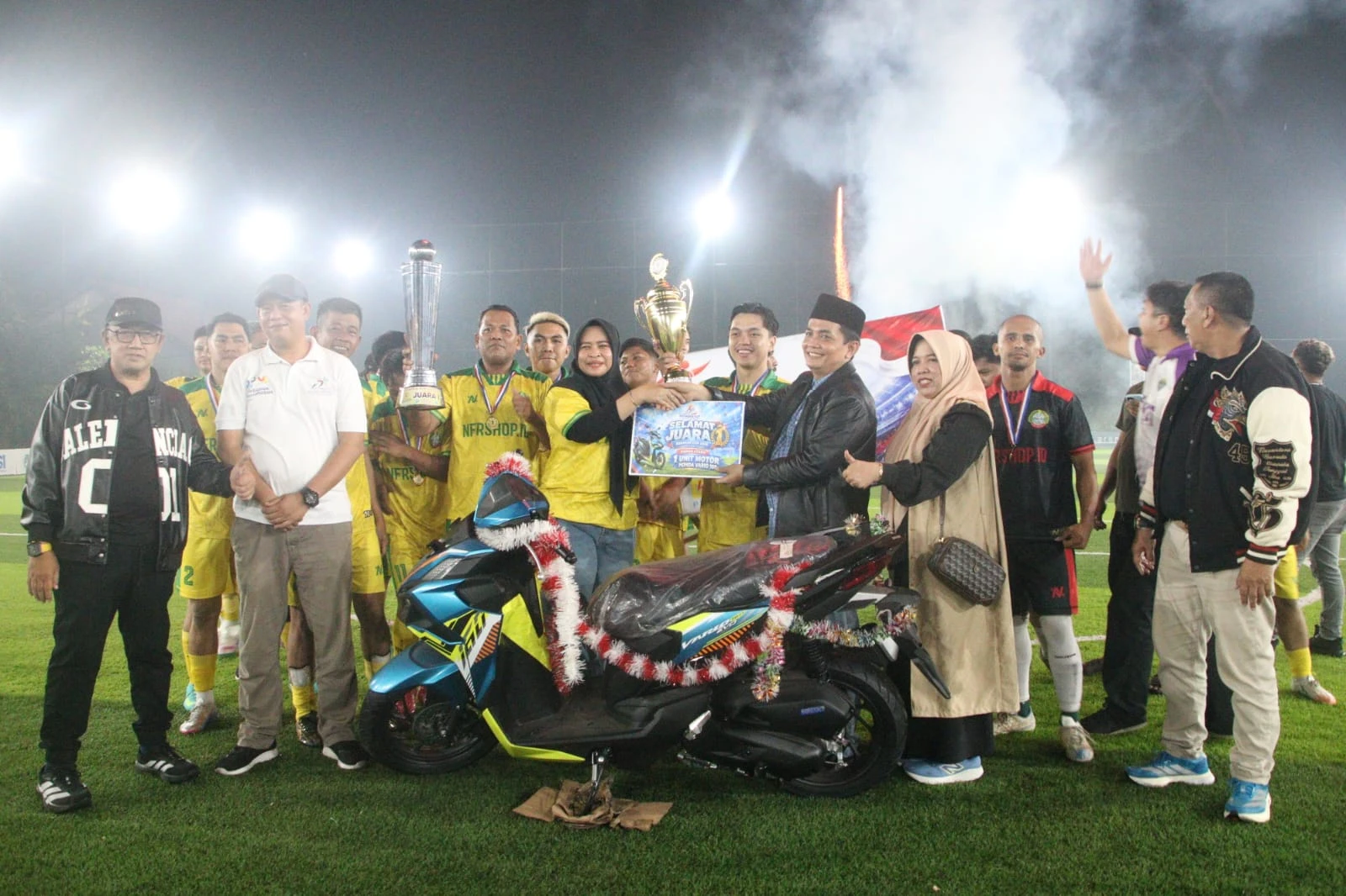 Tanjung Hulu Keluar sebagai Juara Bahasan Cup II