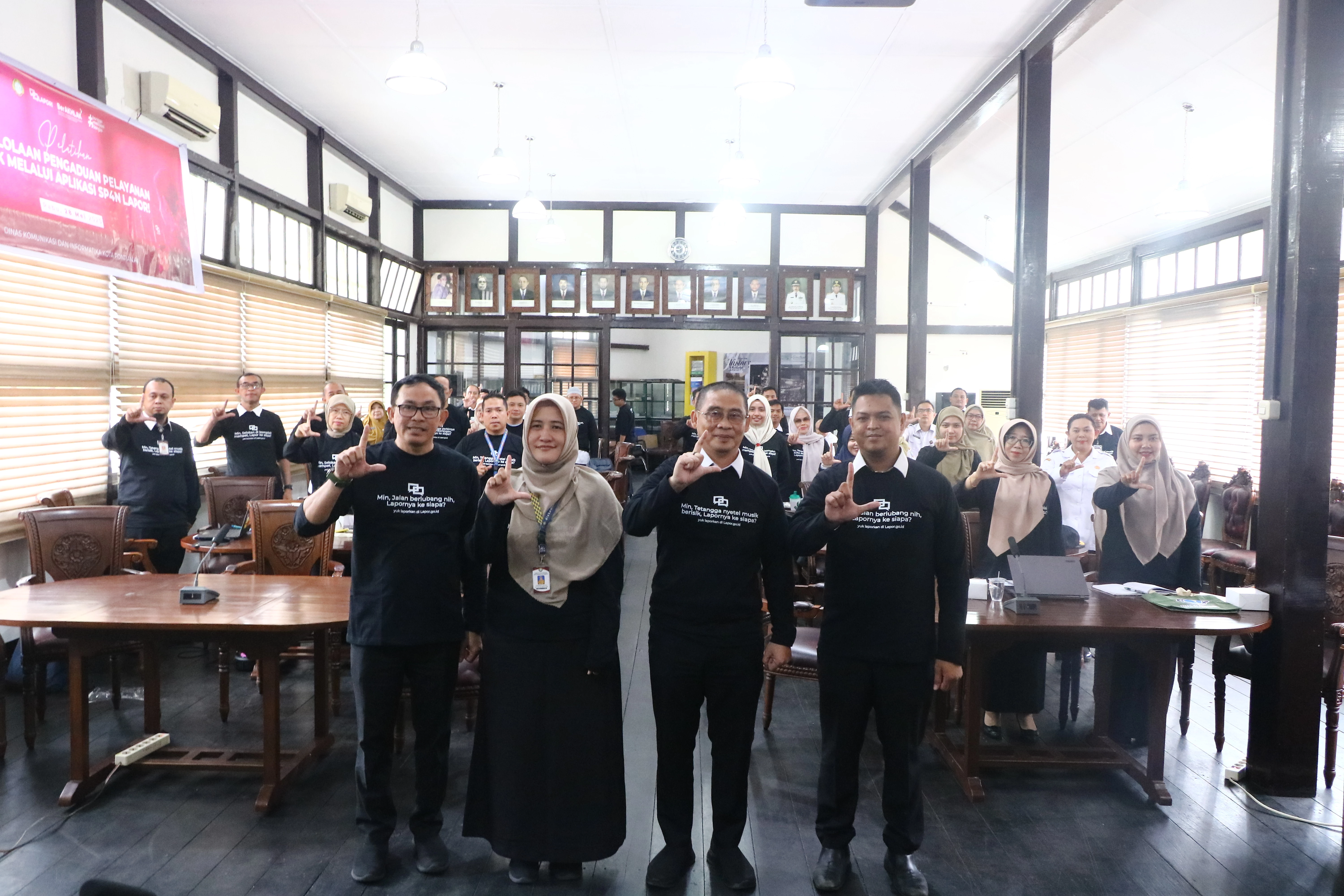 Tingkatkan Pelayanan Publik, Diskominfo Gelar Pelatihan SP4N-Lapor! Tingkatkan Pelayanan Publik, Diskominfo Gelar Pelatihan SP4N-Lapor!