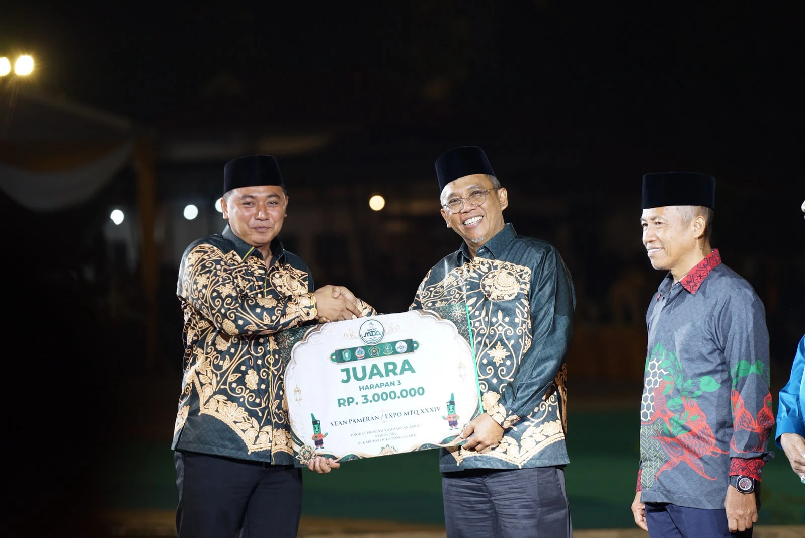 Kafilah Pontianak Juara III MTQ ke-34 Kalbar