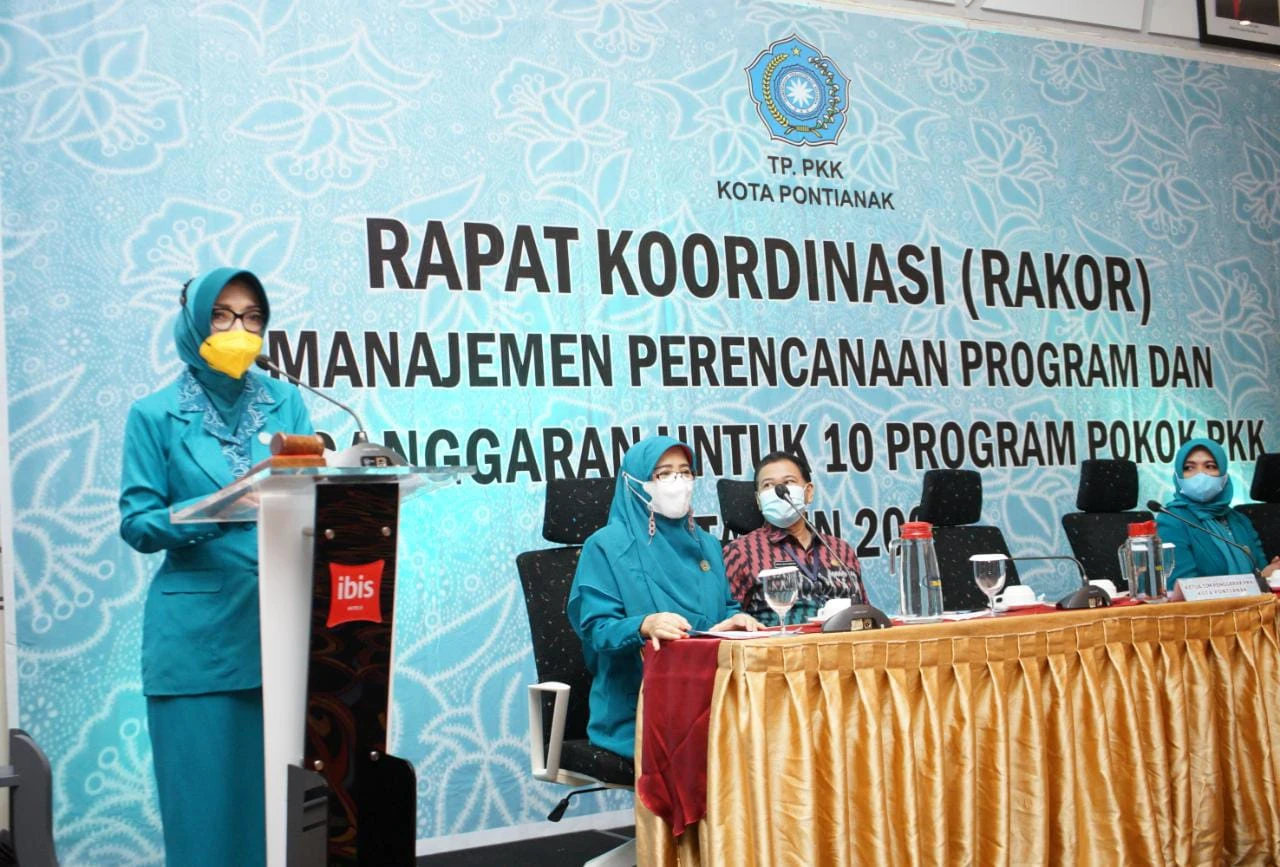 PKK Pontianak Gelar Rakor Bahas 10 Program Pokok PKK 2022