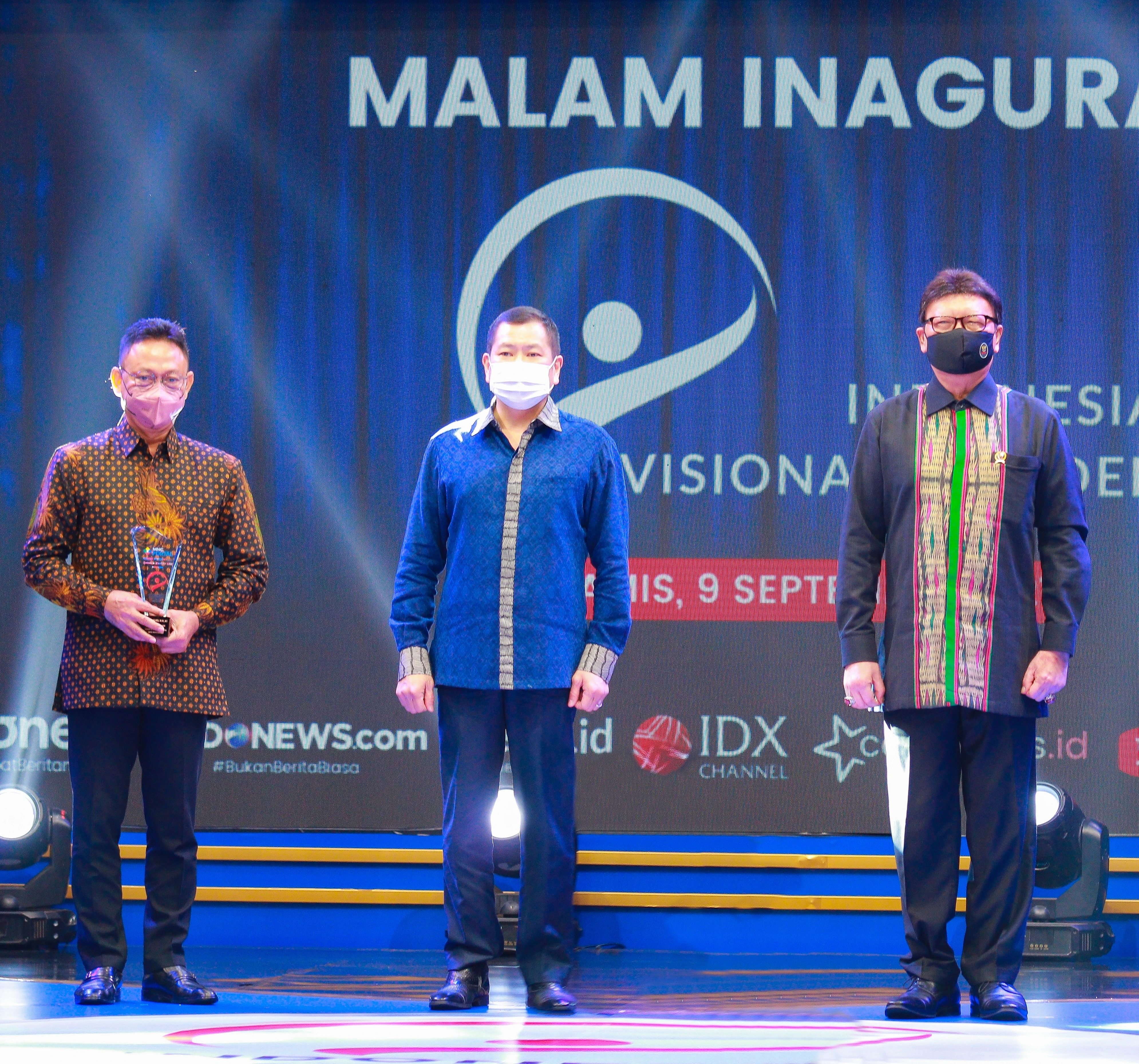 Wako Edi Kamtono Raih Penghargaan Indonesia Visionary Leader
