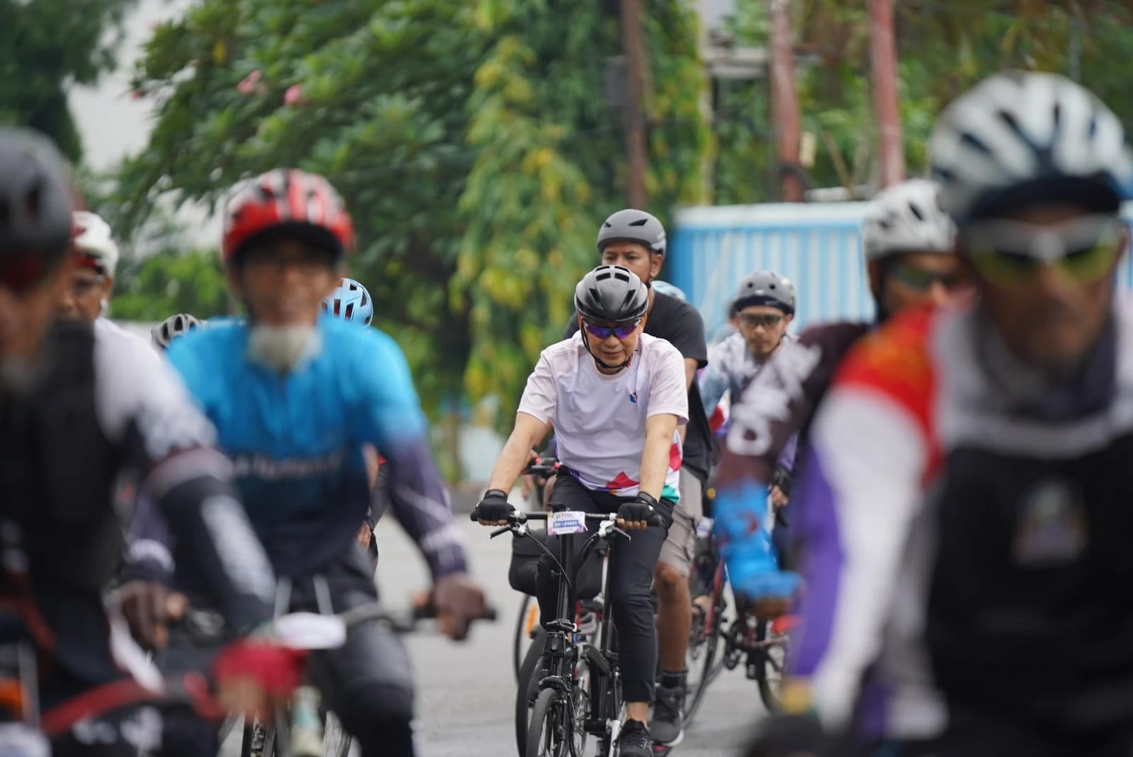 1.200 Pesepeda Ramaikan Happy Cycling HUT ke-255 Pontianak