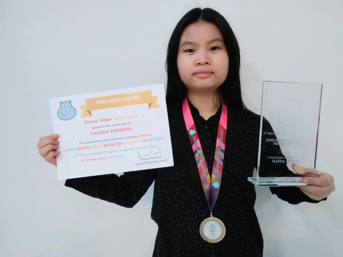 Raih Medali Emas Olimpiade Bahasa Inggris di Italia, Wali Kota Apresiasi Prestasi Kerensia