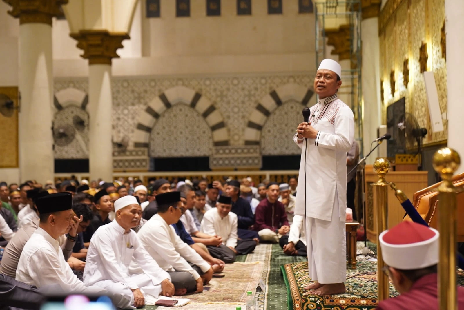 Ustadz Das’ad Latif Ajak Jaga Persatuan dalam Safari Kamtibmas Ramadan