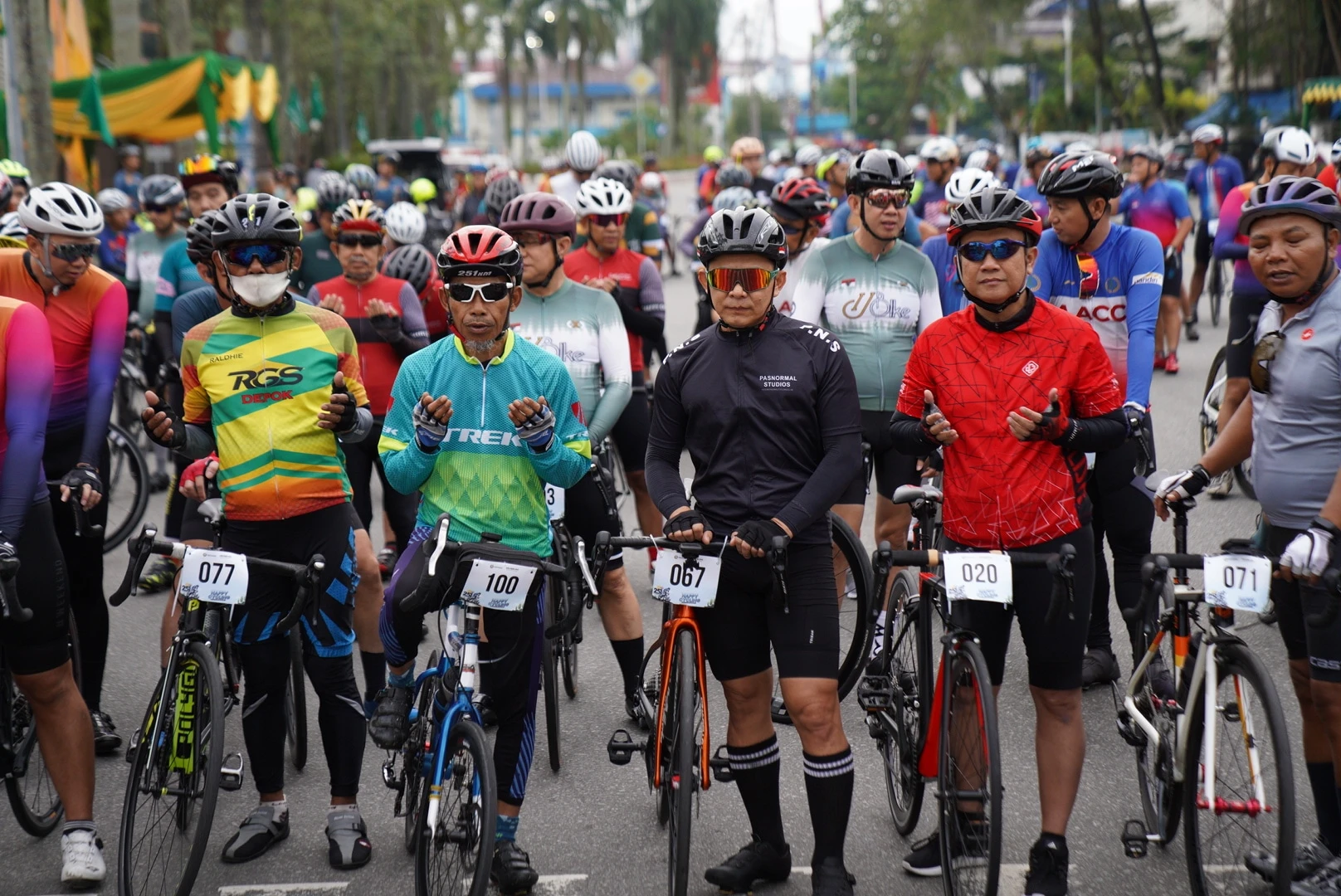 Happy Cycling 251 Kilometer Meriahkan Hari Jadi Pontianak 251 Tahun
