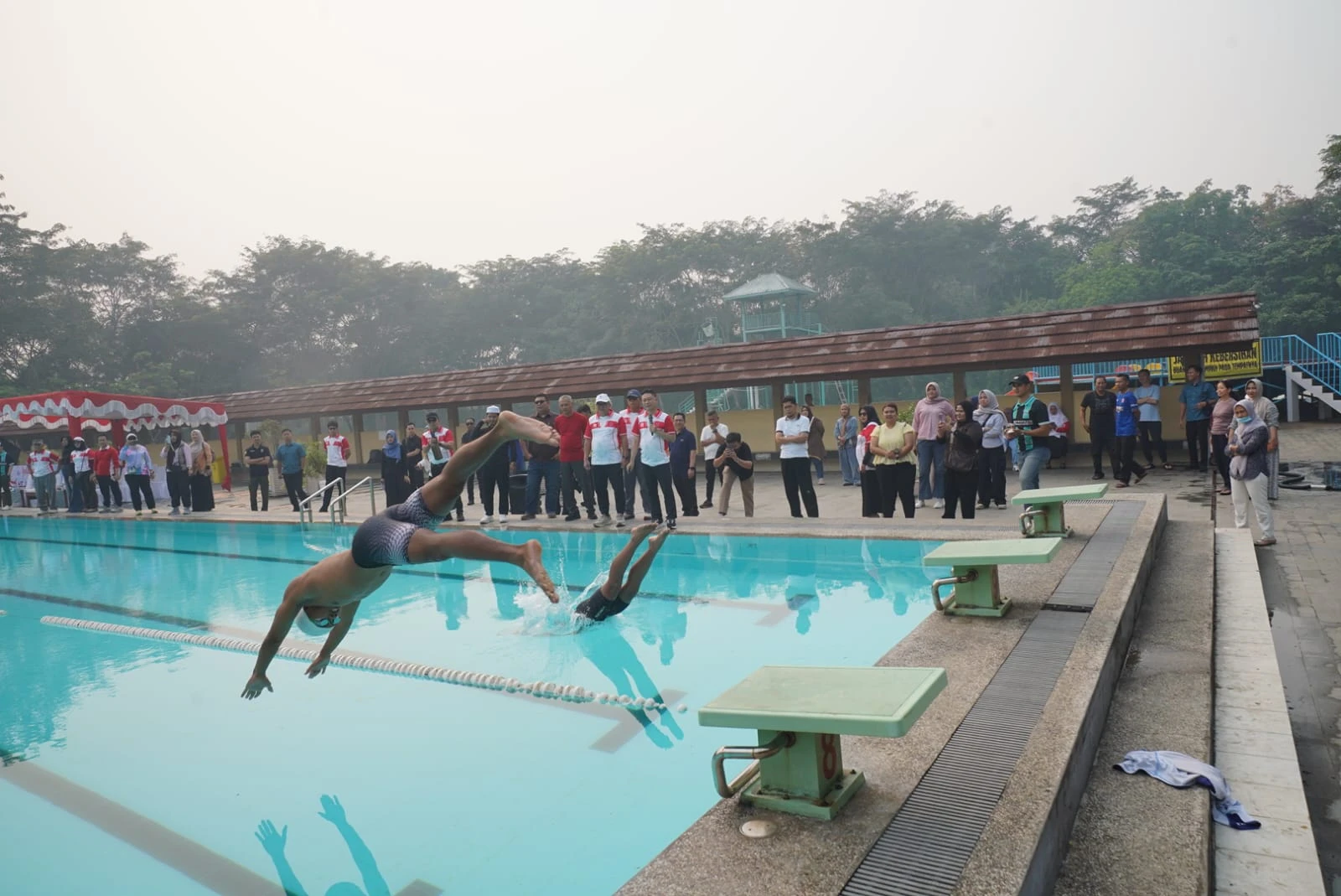 Wako Edi Dorong Atlet Pecahkan Rekor di Kejuaraan Renang Antarklub