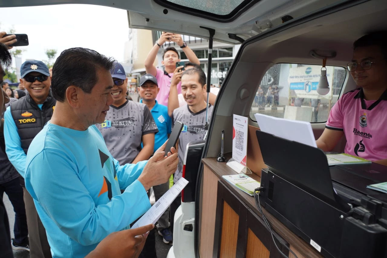 Pelayanan Jemput Bola di CFD, Permudah Warga Bayar Pajak di Hari Libur