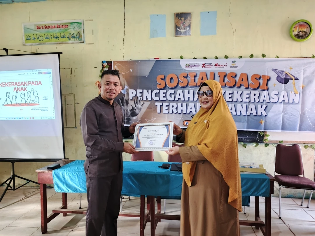 Bentengi Anak dari Kekerasan, Dinsos Gelar Sosialisasi di Sekolah