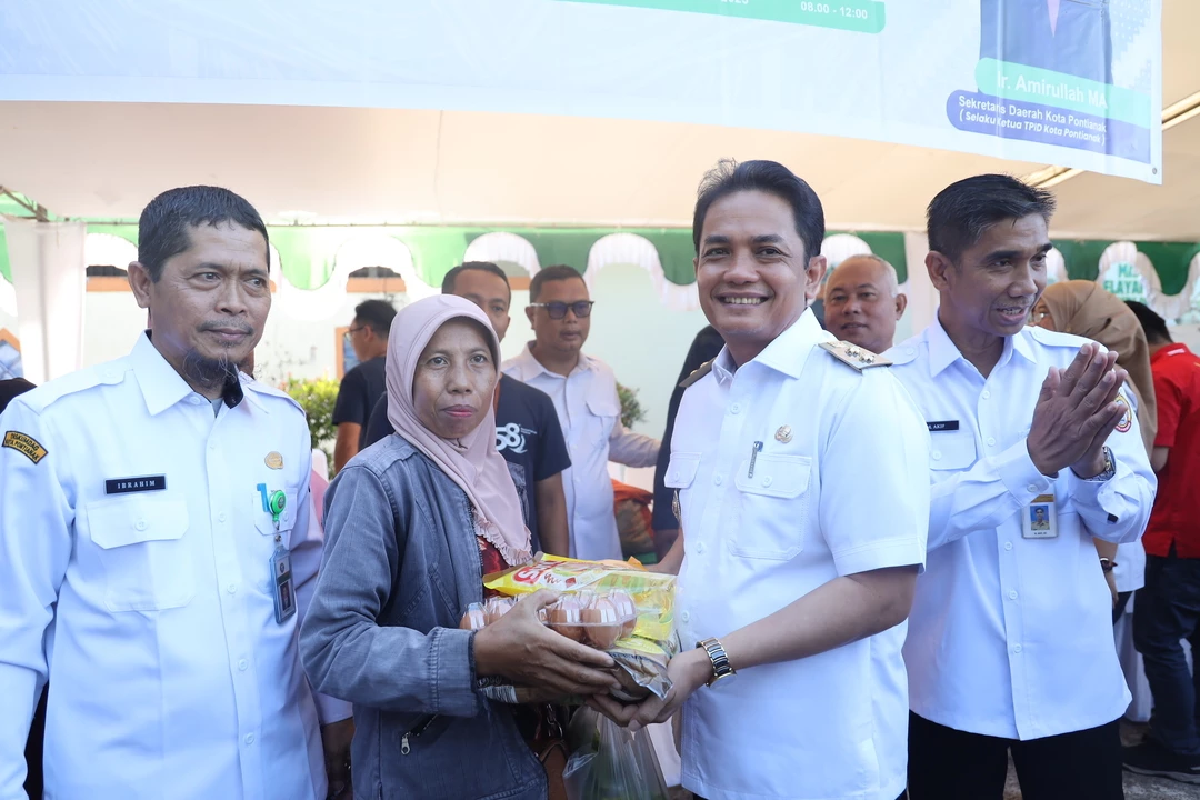 Pasar Murah di Pontianak Timur Sediakan 1.000 Paket