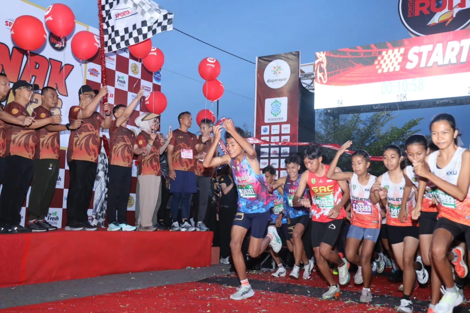 Pontianak City Run 2026 Diikuti 6.000 Pelari, Wali Kota: Dorong Pariwisata dan Ekonomi