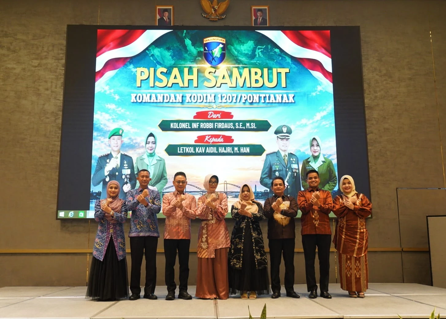 Wali Kota Apresiasi Sinergi Kodim, Sambut Dandim Baru dan Lepas Robbi Firdaus