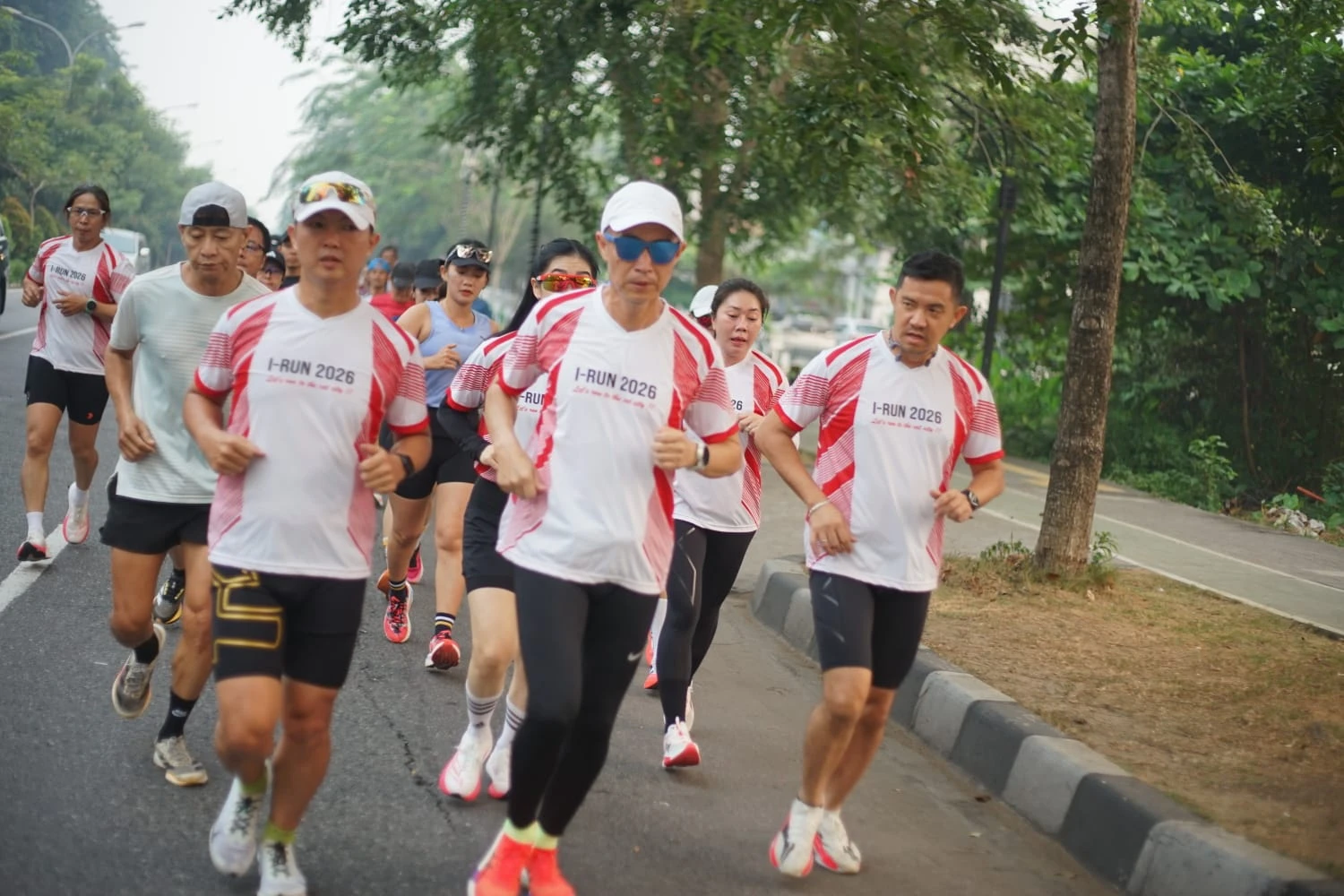 Rayakan Kemerdekaan, Tiga Pelari Tempuh Pontianak-Kuching