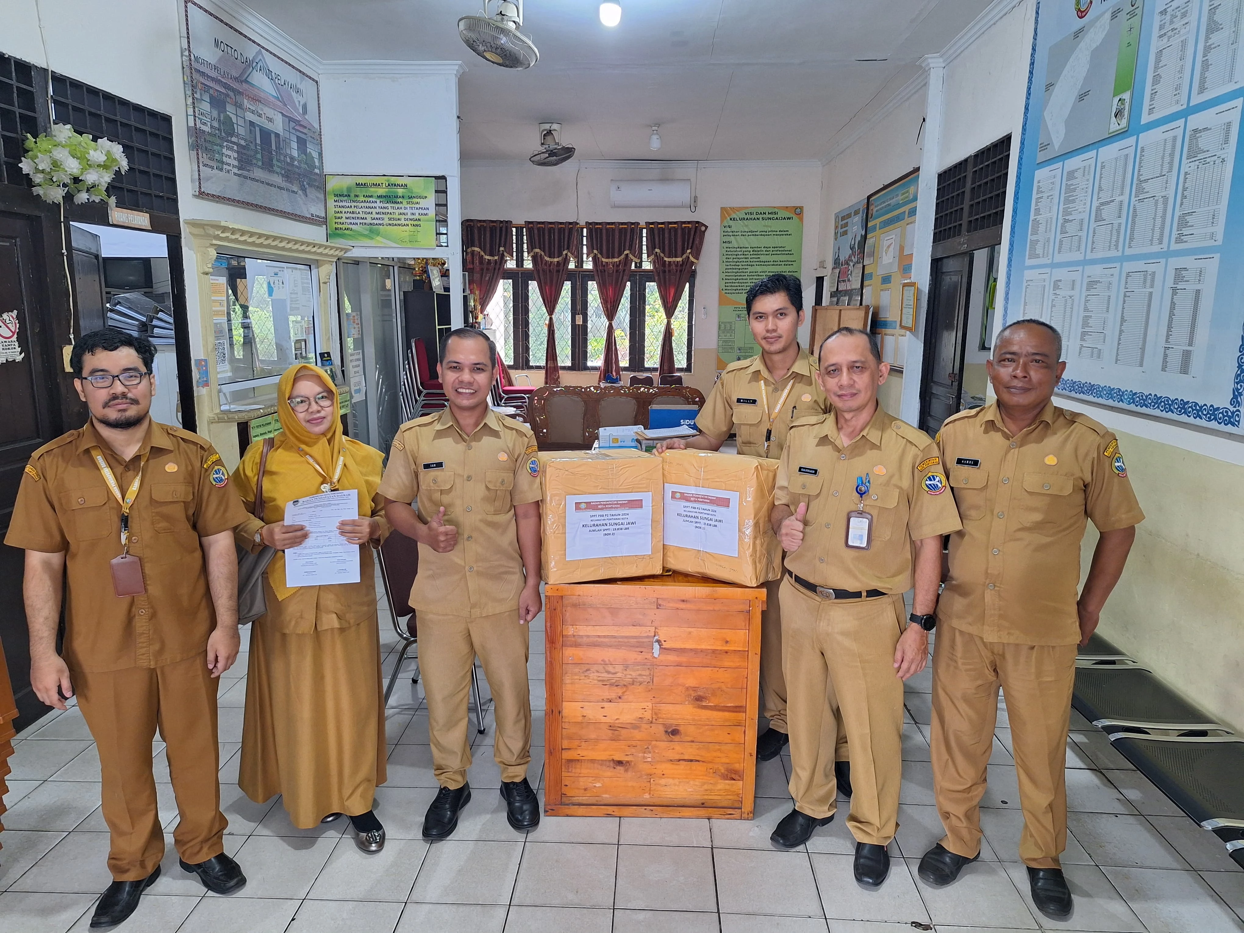 Optimalisasi Pendapatan, Bapenda Mulai Distribusikan  SPPT PBB-P2 Tahun 2024