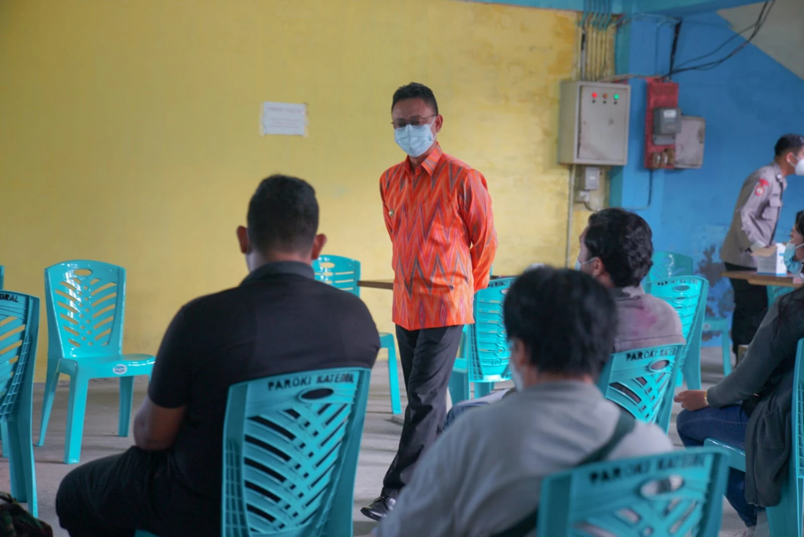 Wako Edi Kamtono Minta Pusat Terus Dropping Vaksin