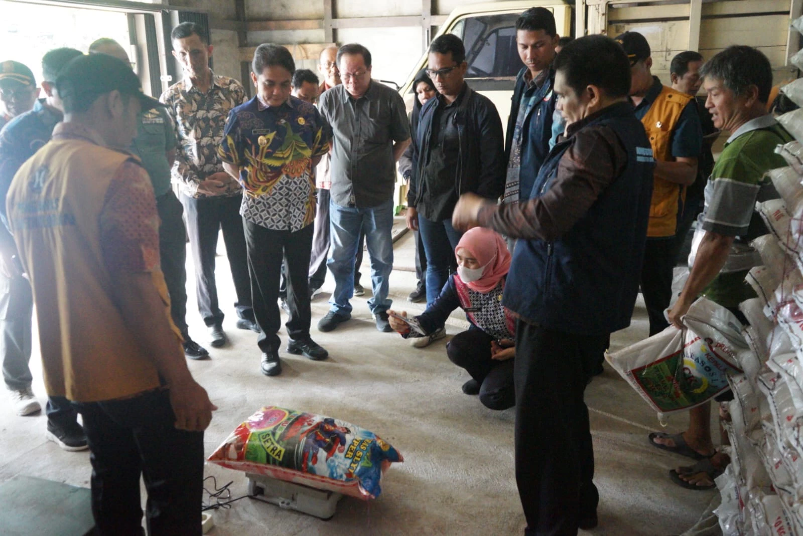 Satgas Pangan Cek Distributor Beras, Pastikan Takaran Sesuai Standar