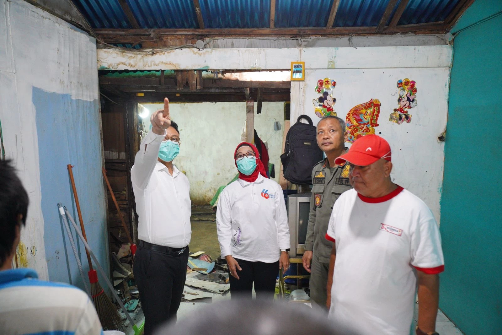 Davidi Bersyukur Rumahnya Diperbaiki