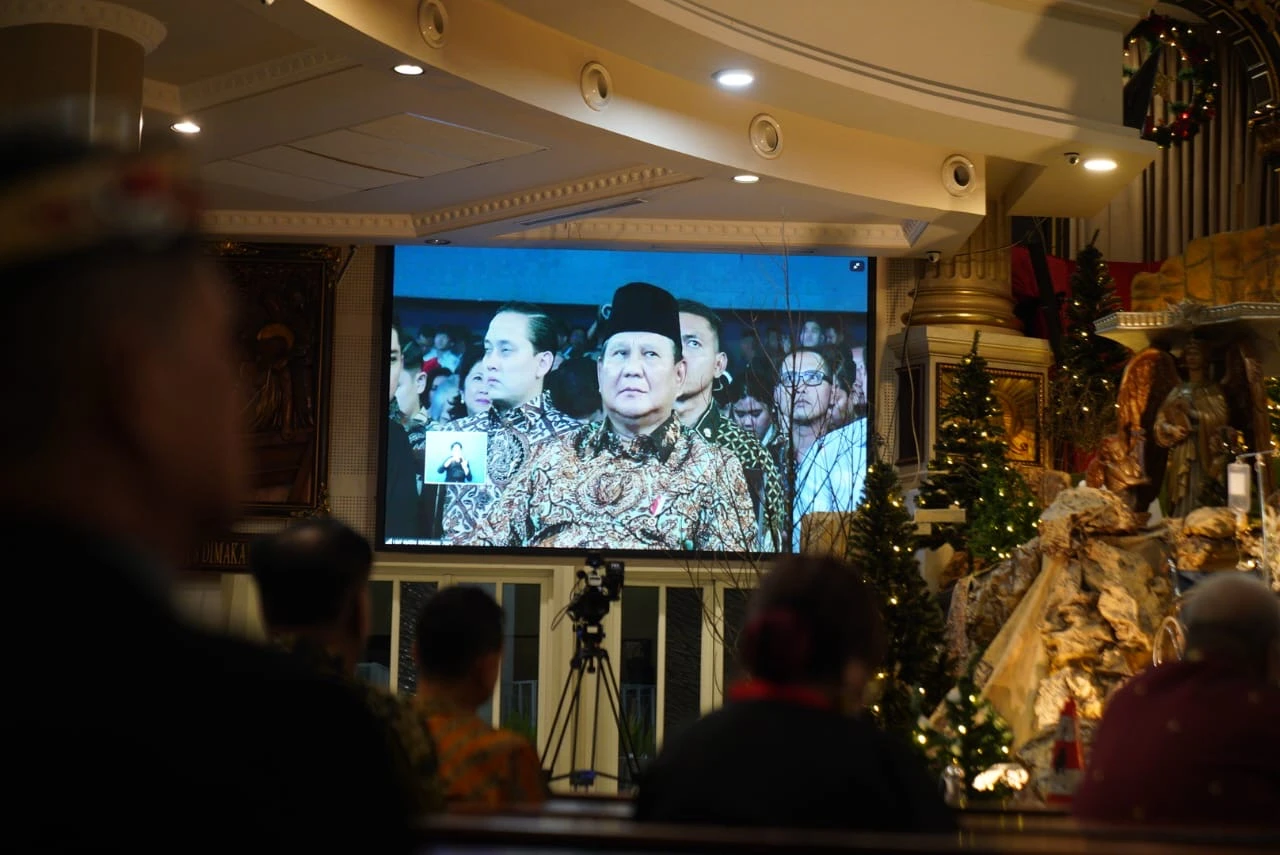 Hadiri Natal Nasional, Edi Ajak Perkuat Semangat Toleransi