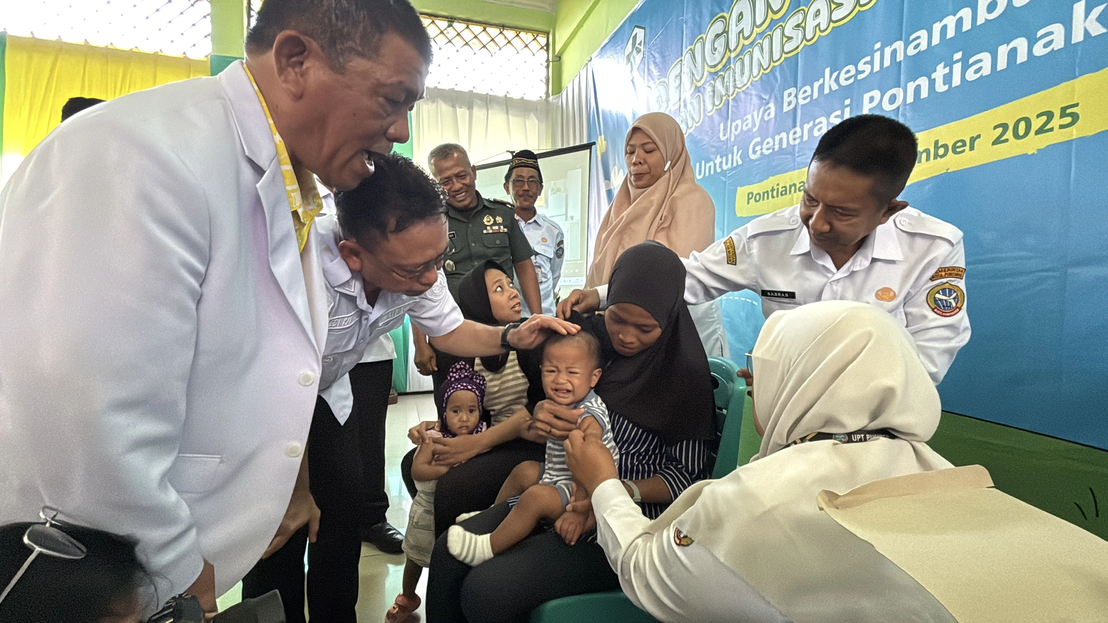 Luncurkan Imunisasi Kejar JE, Wali Kota: Lindungi Anak dari Virus Mematikan