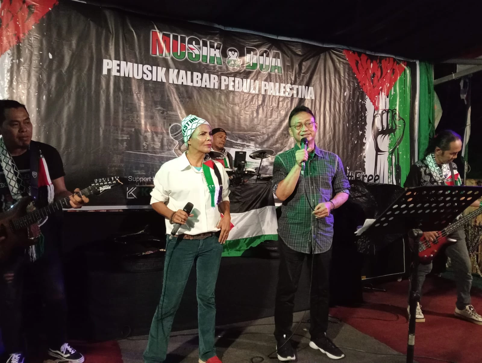 Edi Apresiasi Musisi Kalbar Gelar Konser Peduli Palestina