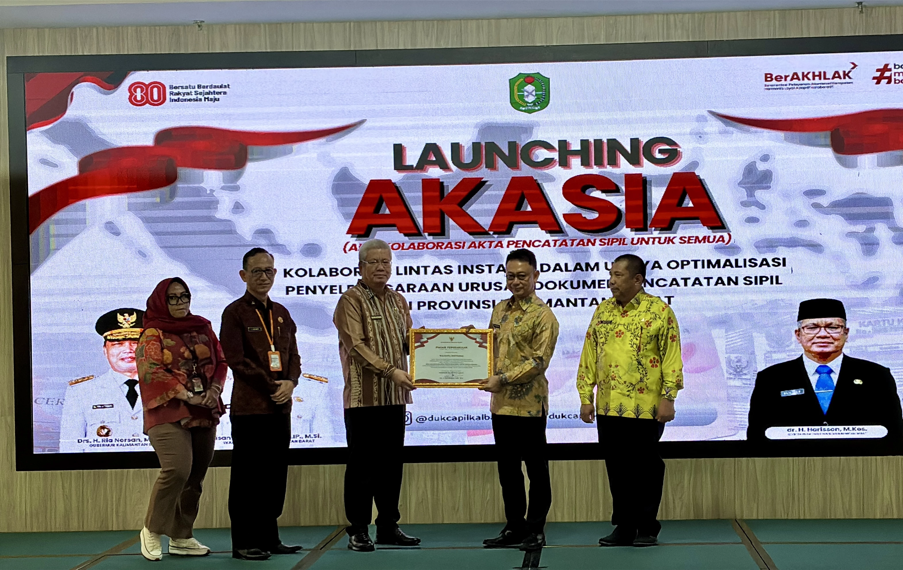 Wako Apresiasi Launching AKASIA Dorong Layanan Dukcapil Lebih Cepat Wako Apresiasi Launching AKASIA Dorong Layanan Dukcapil Lebih Cepat