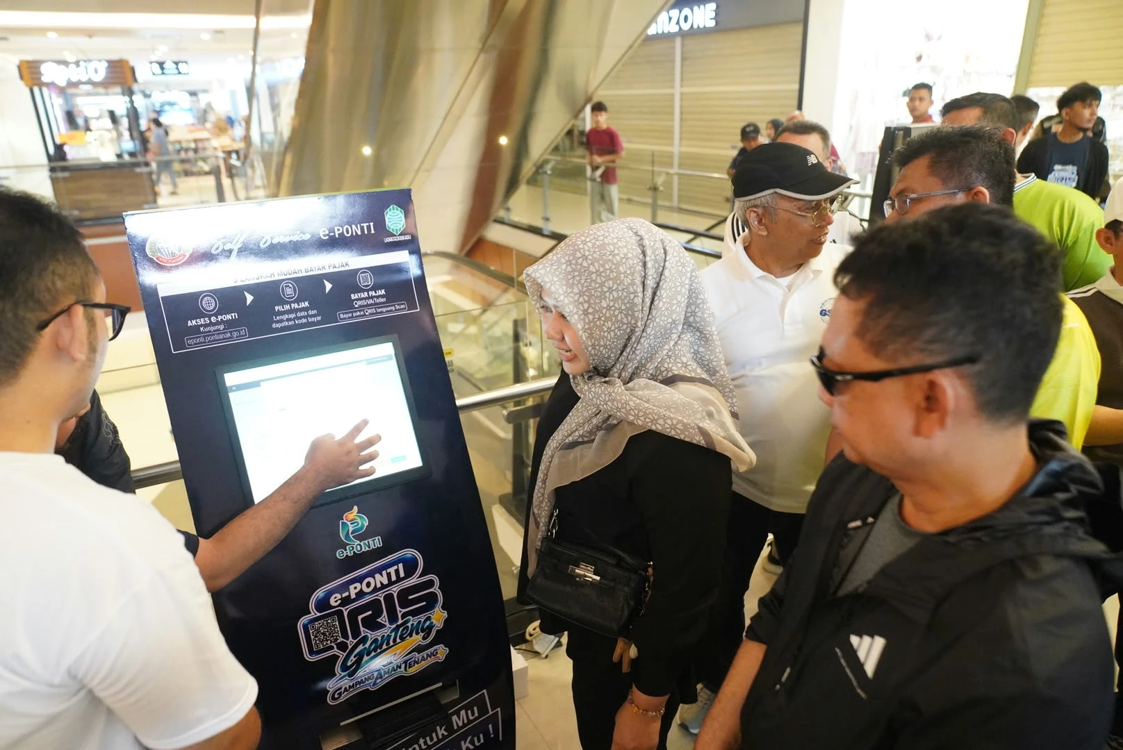 Layanan Mandiri e-Ponti Hadir di Ruang Publik