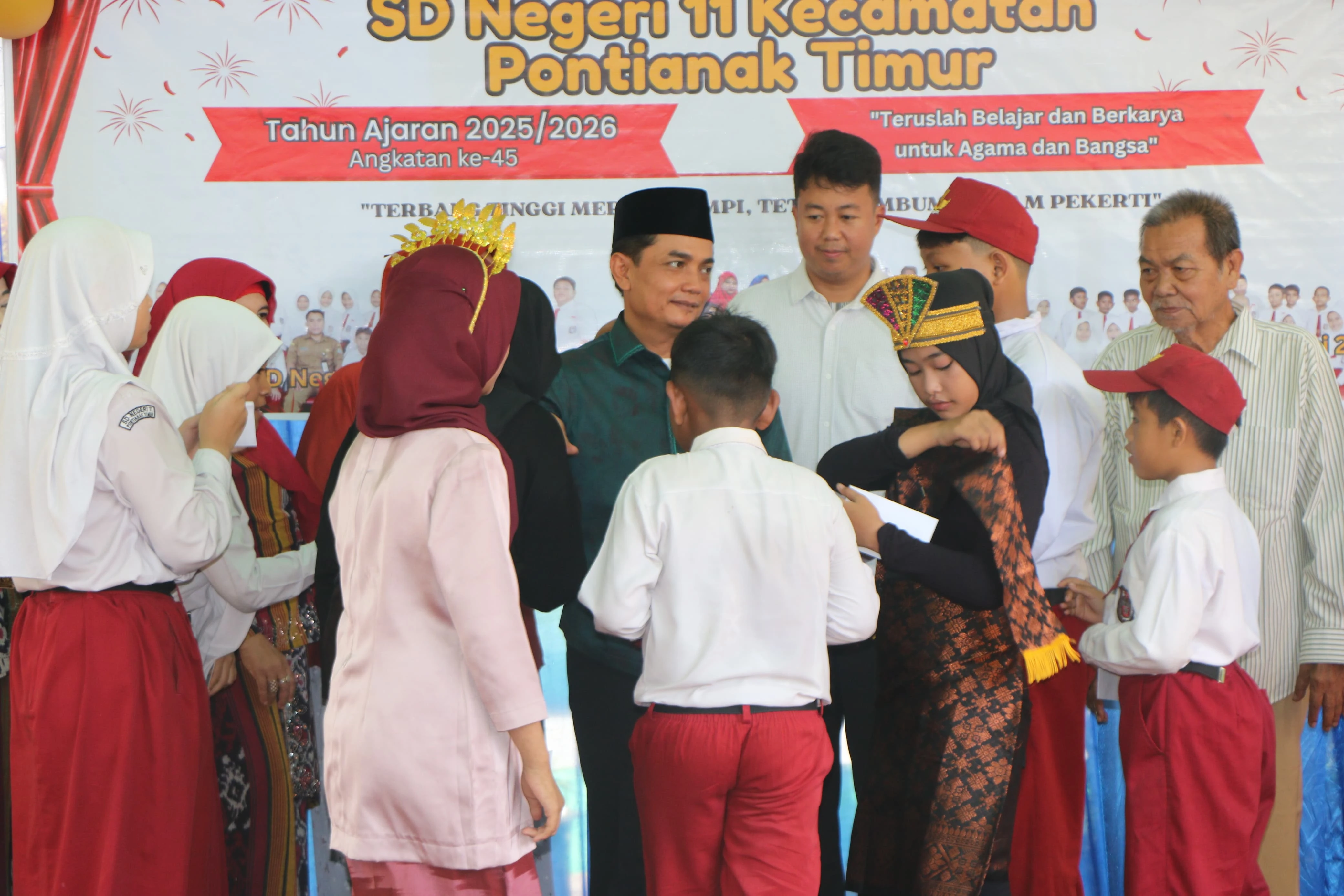 Pelepasan Siswa Kelas VI SDN 11 Pontim, Bahasan: Jaga Nama Baik Sekolah