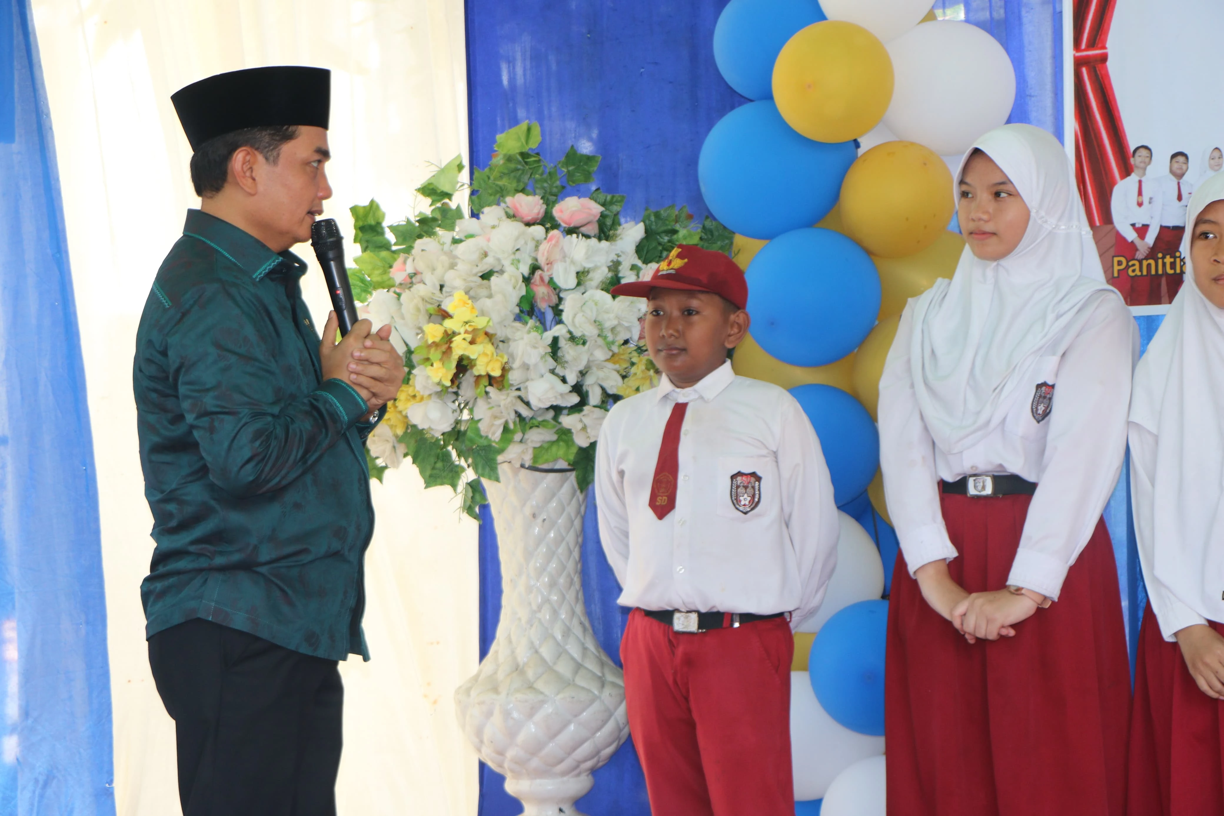 Pelepasan Siswa Kelas VI SDN 11 Pontim, Bahasan: Jaga Nama Baik Sekolah