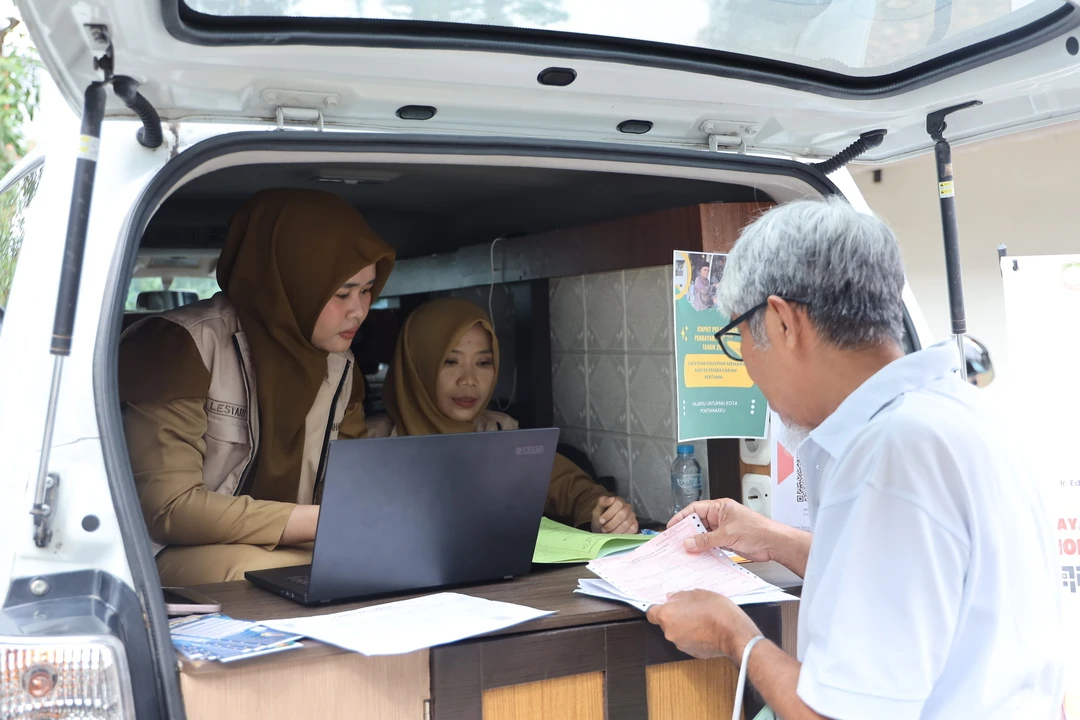 Bayar Pajak PBB di Go PBB Kecamatan Pontianak Kota